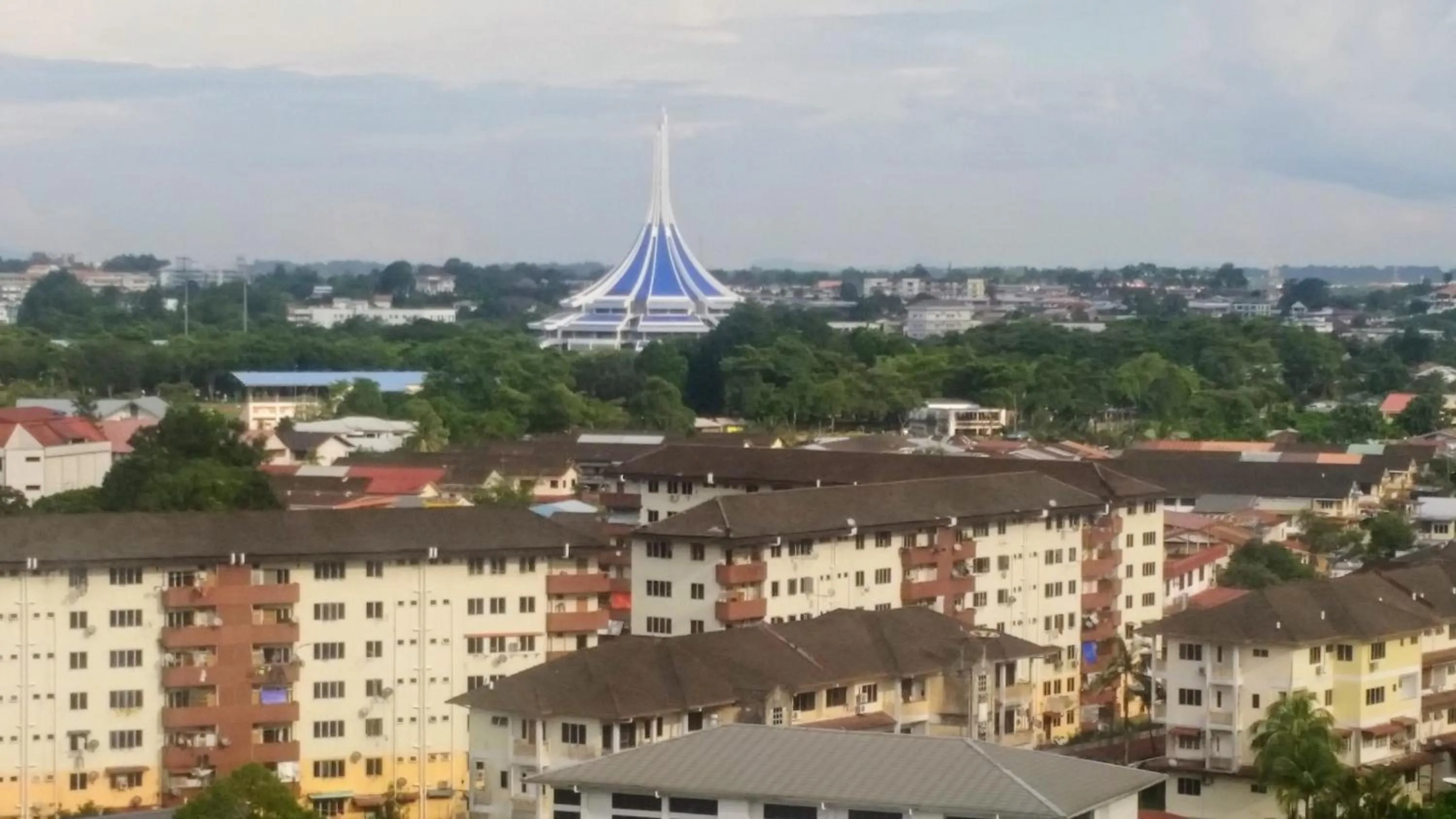 City view in Hotel Grand Continental Kuching