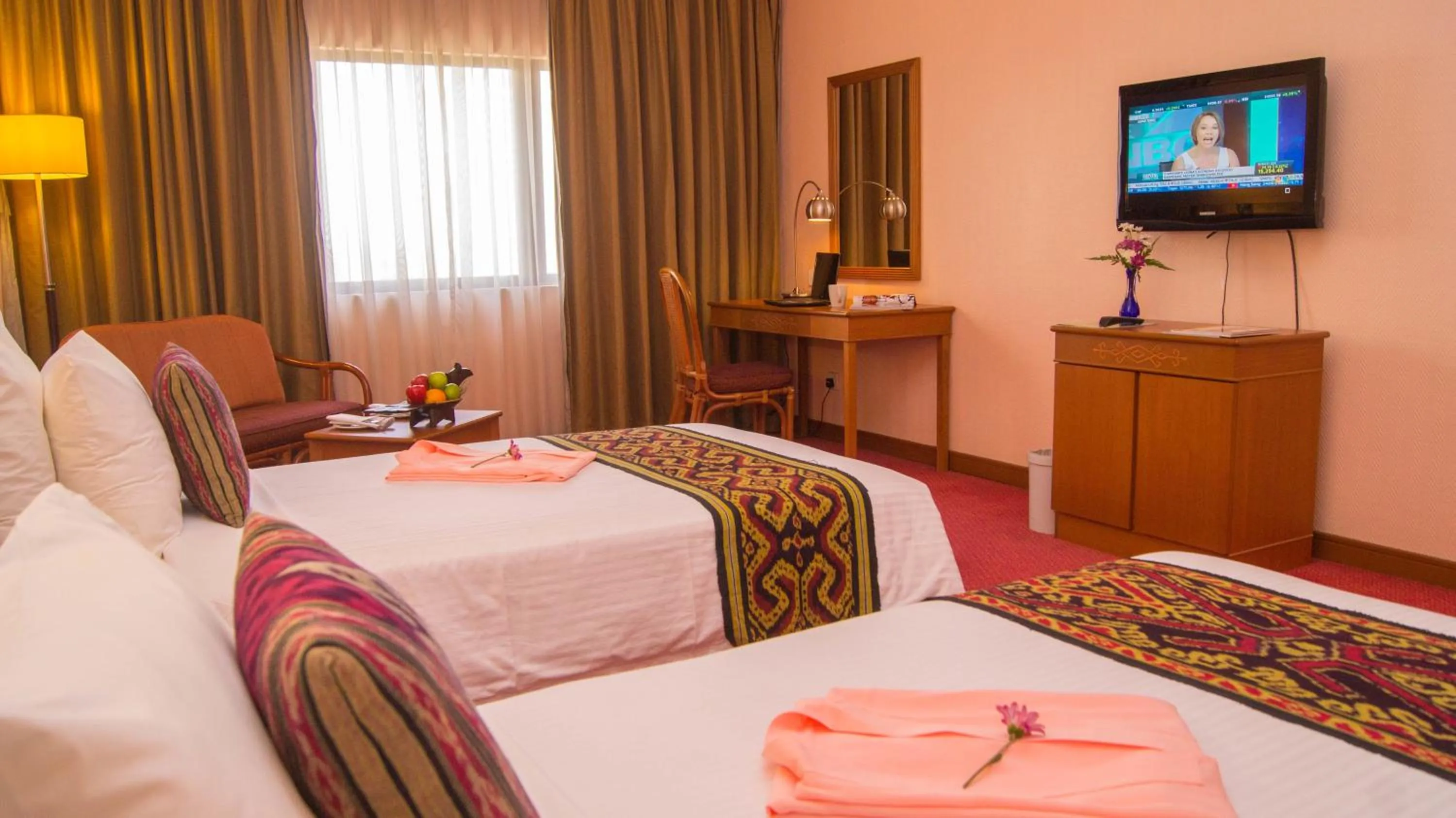 Photo of the whole room, Bed in Hotel Grand Continental Kuching