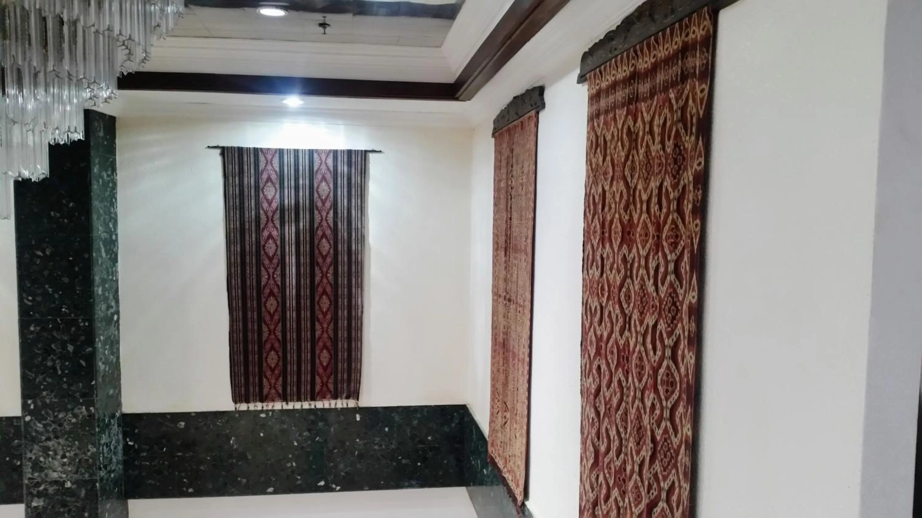 Decorative detail in Hotel Grand Continental Kuching