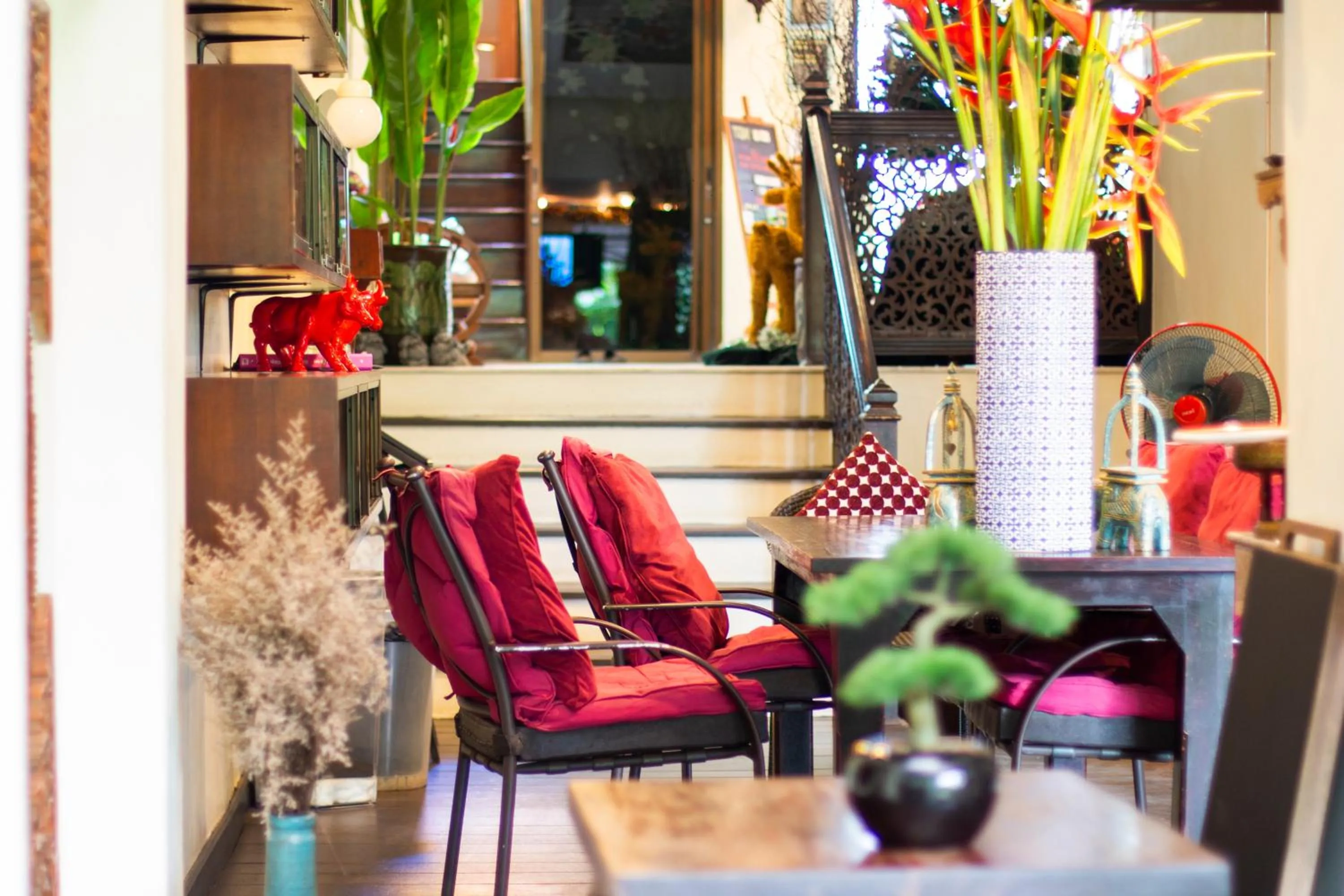 Lobby or reception in Villa San Pee Seua