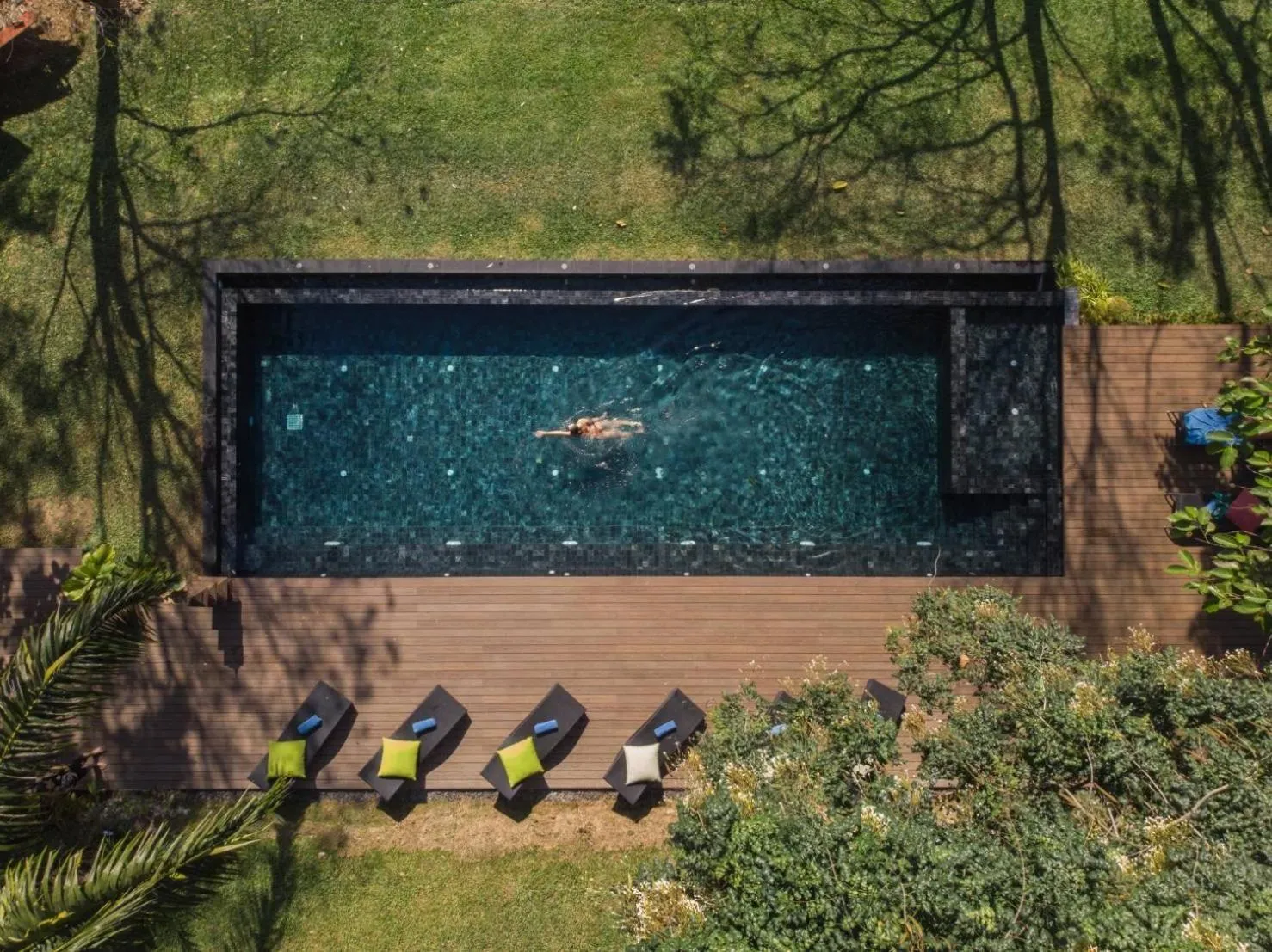 Swimming pool in Villa San Pee Seua