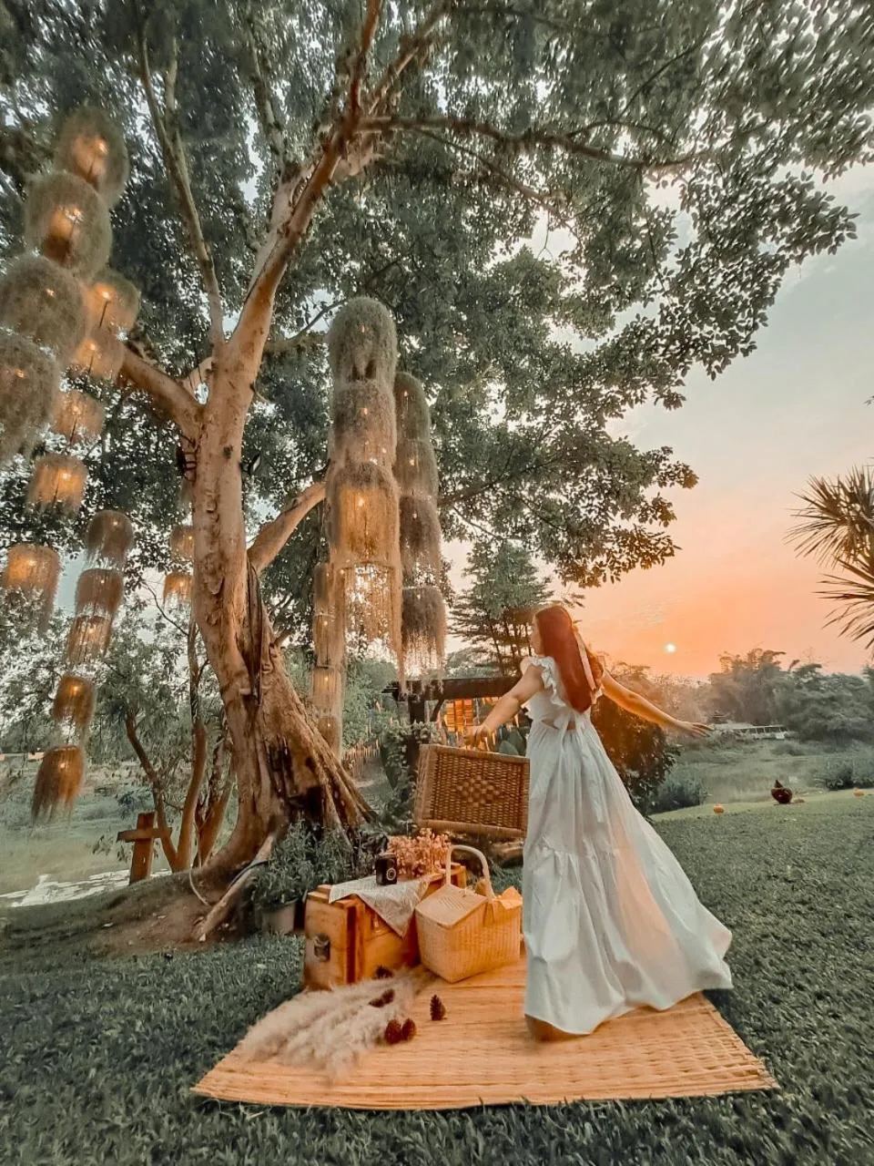 Garden in Villa San Pee Seua