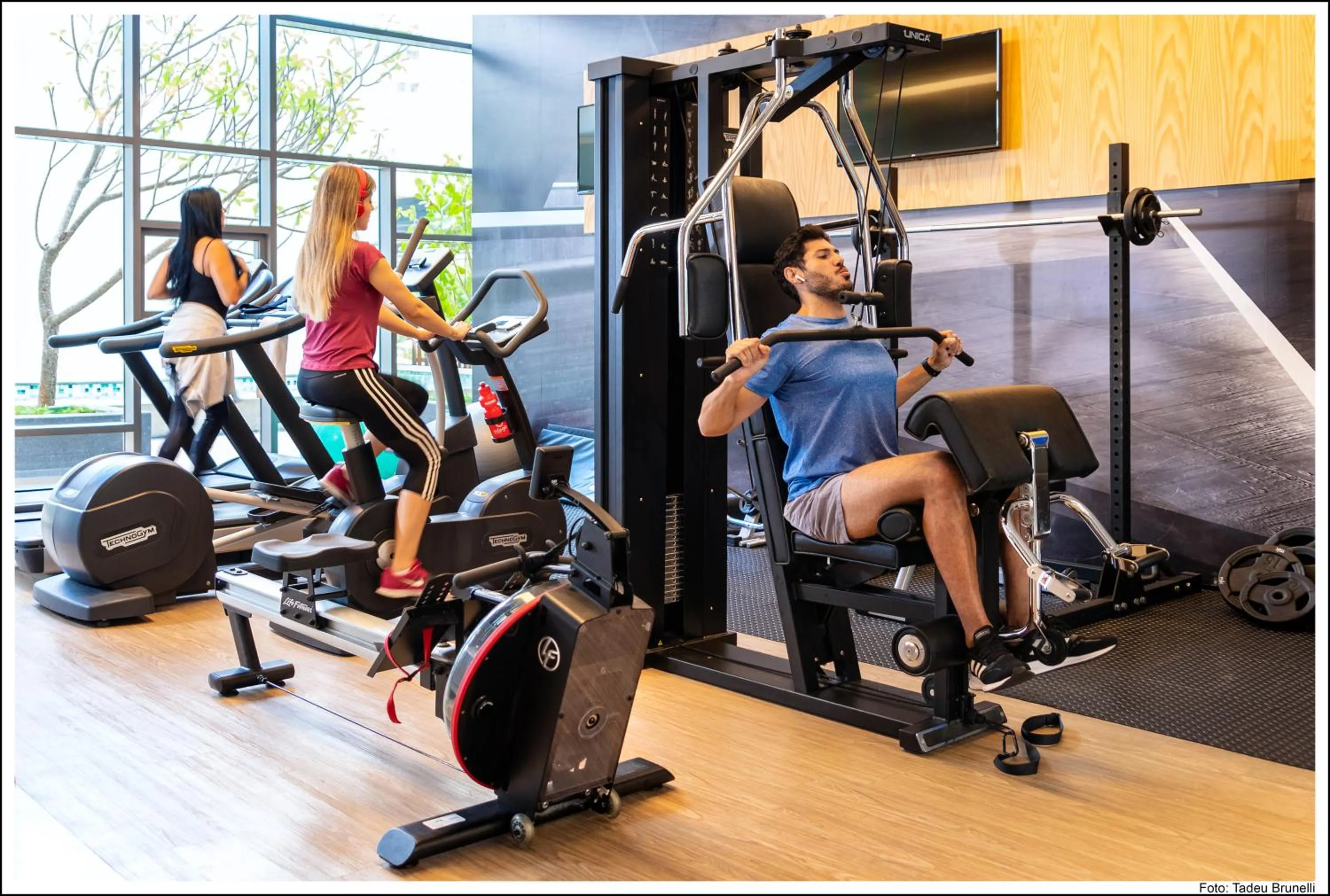 Fitness centre/facilities in Mercure Sao Paulo Barra Funda