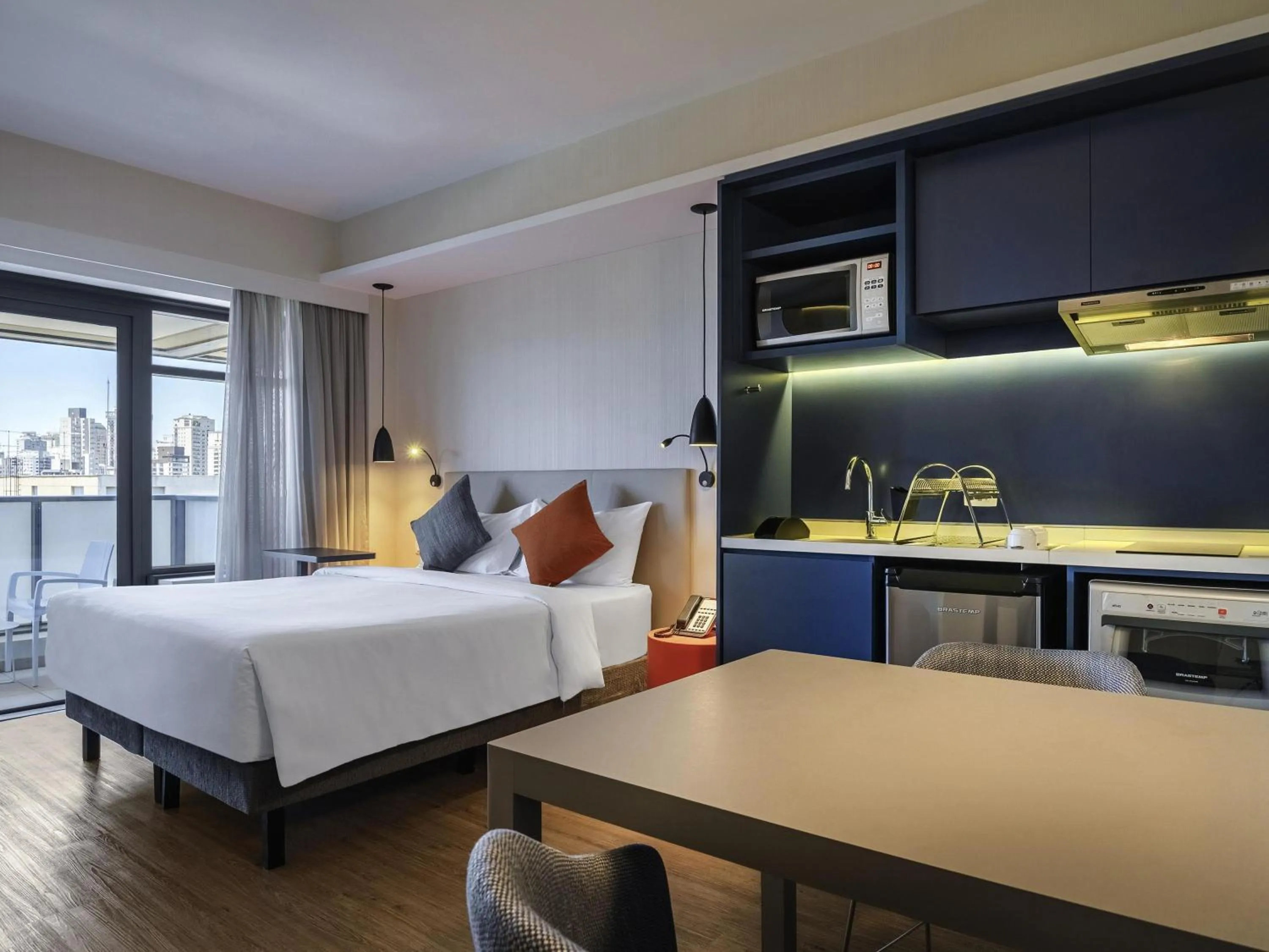 Bedroom, Bed in Mercure Sao Paulo Barra Funda