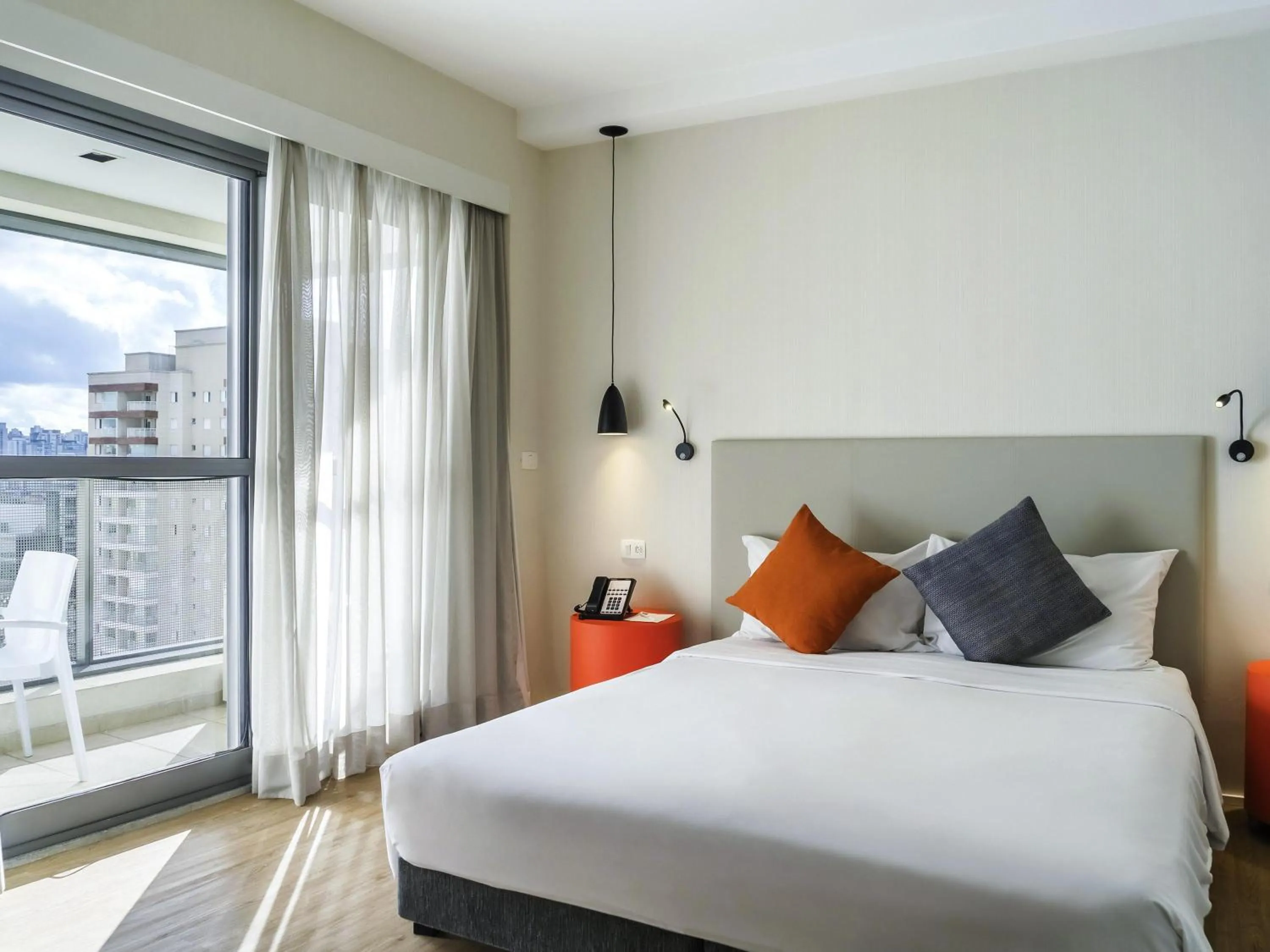 Bedroom, Bed in Mercure Sao Paulo Barra Funda