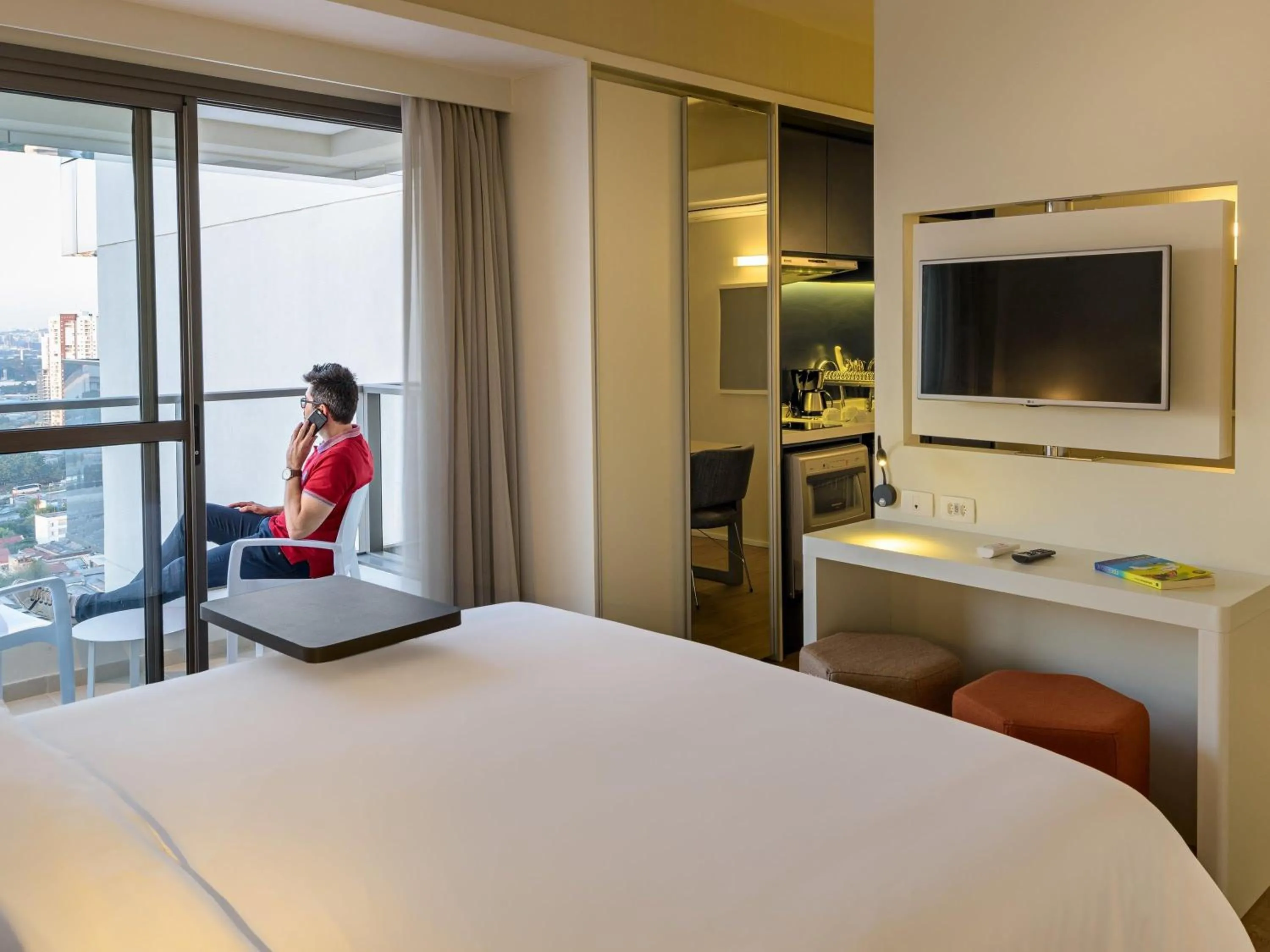 Bedroom, Bed in Mercure Sao Paulo Barra Funda