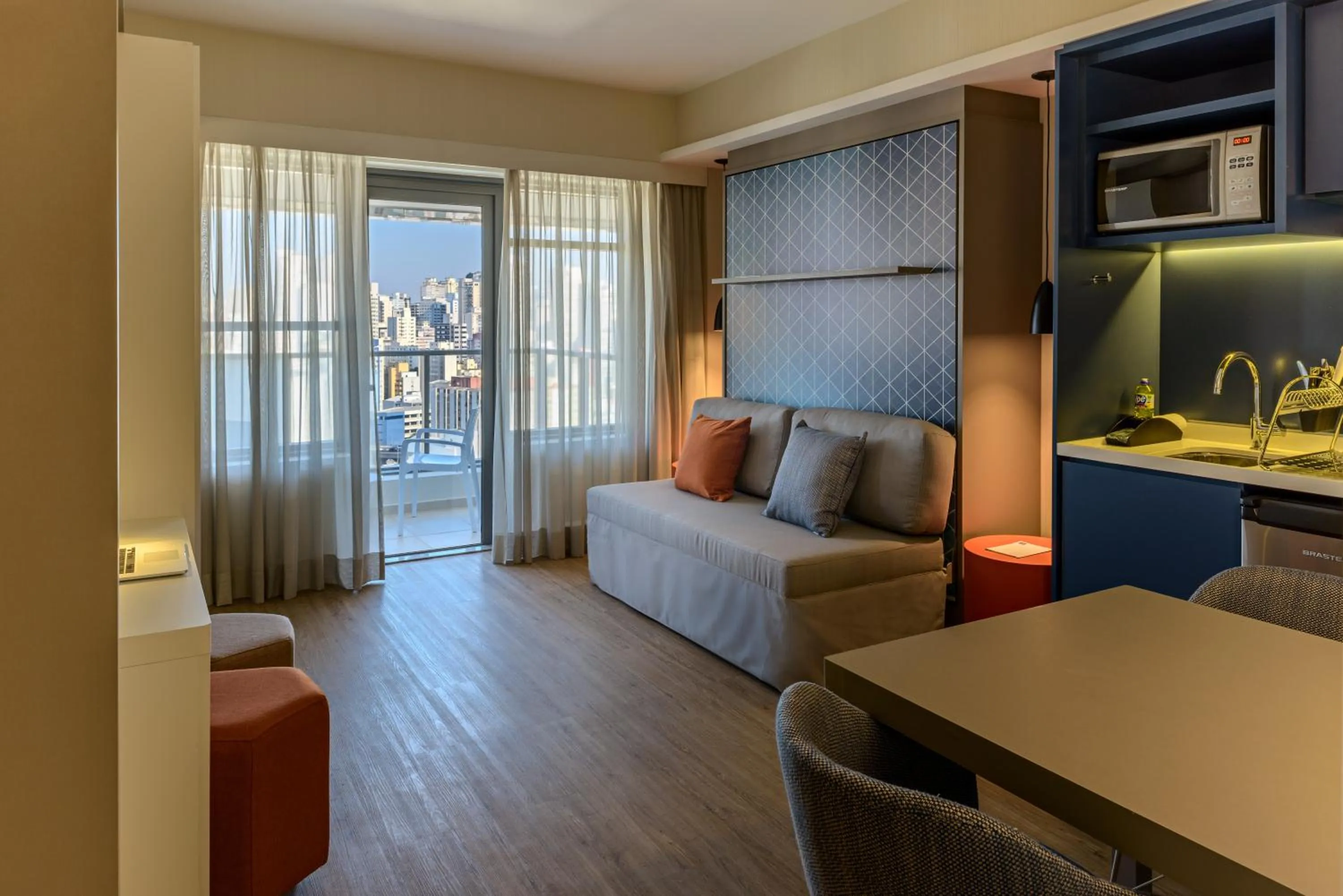 Balcony/Terrace in Mercure Sao Paulo Barra Funda