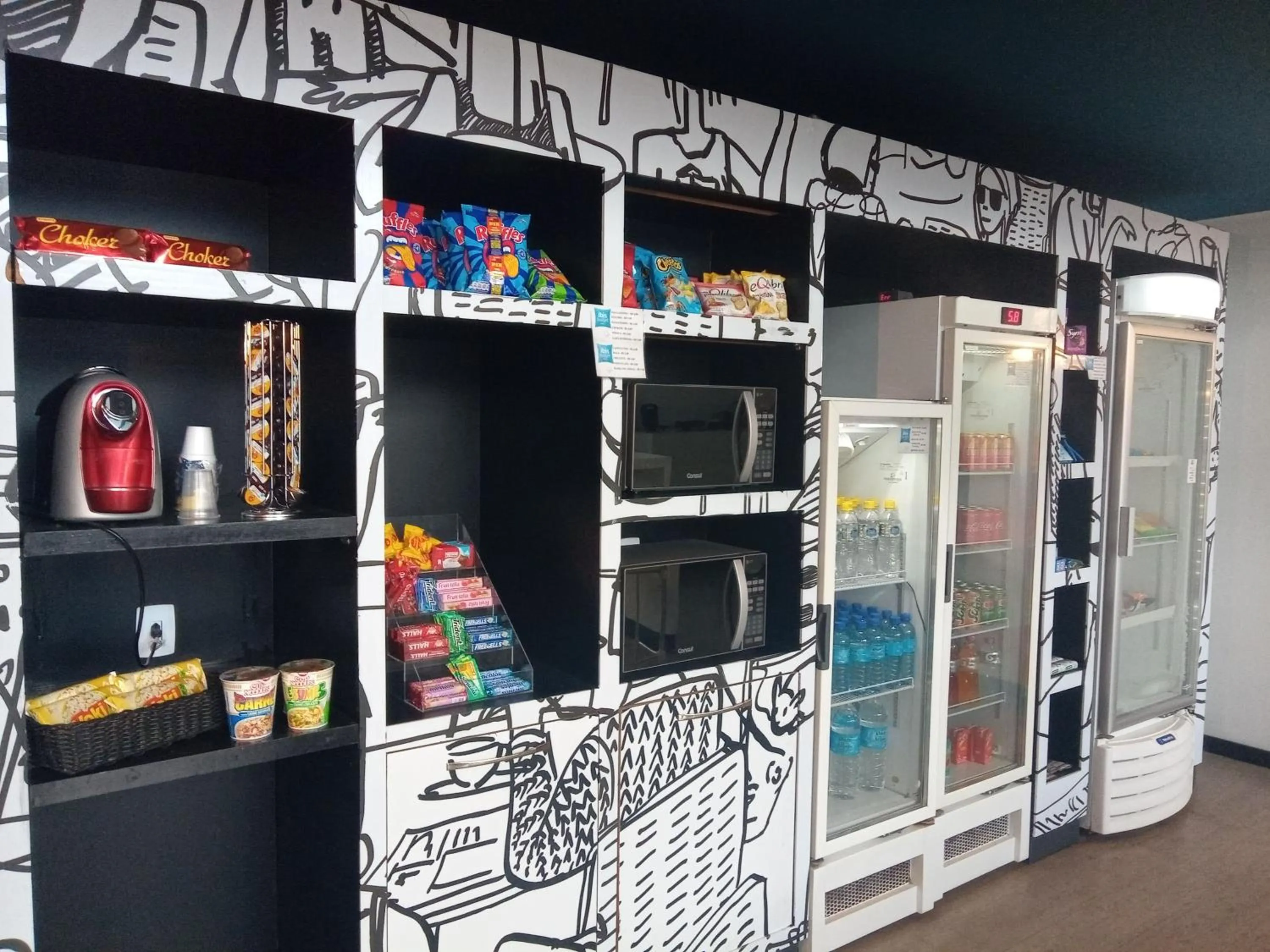 On-site shops in ibis budget Barbacena