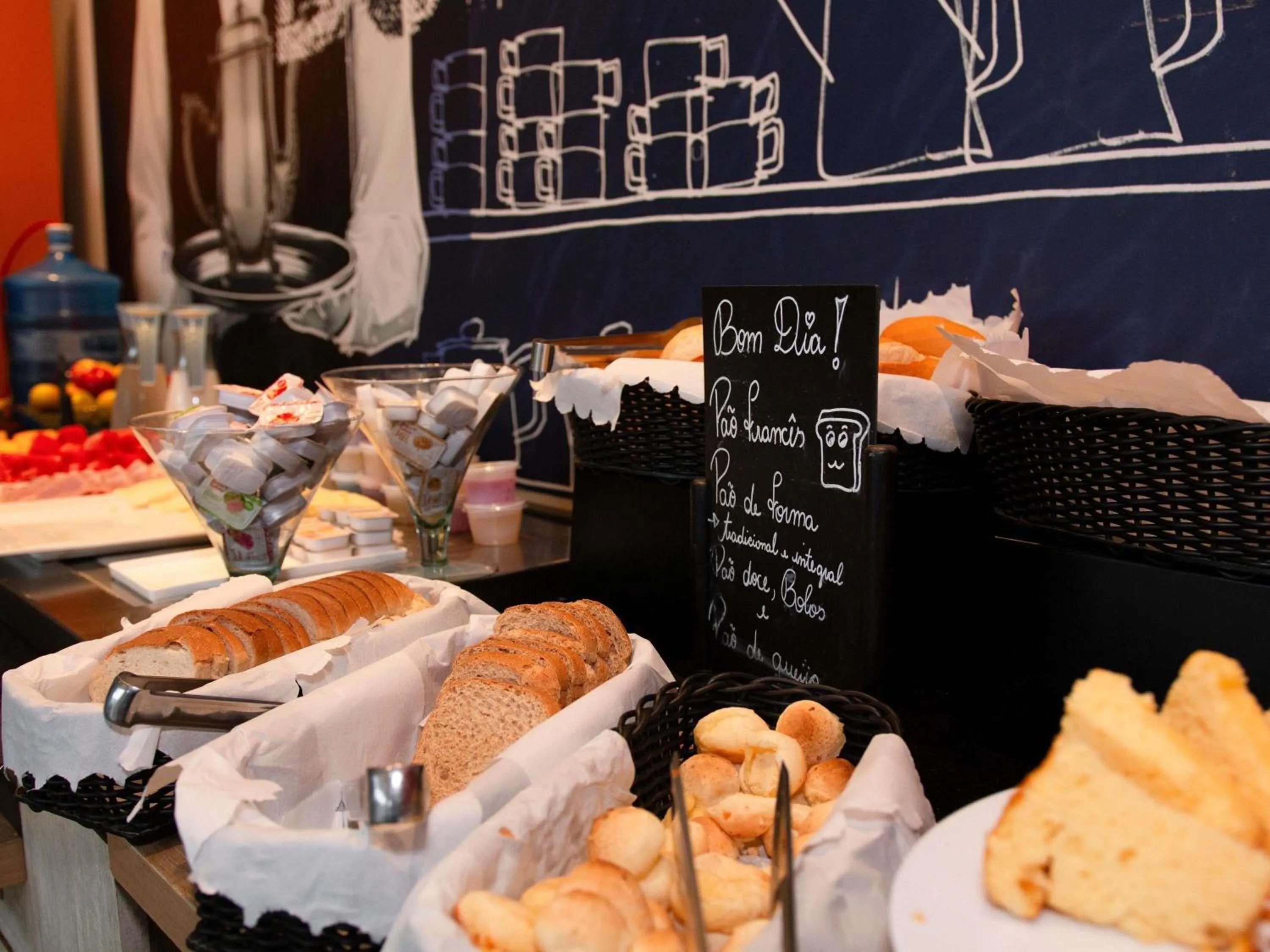 Breakfast in ibis budget Manhuaçu