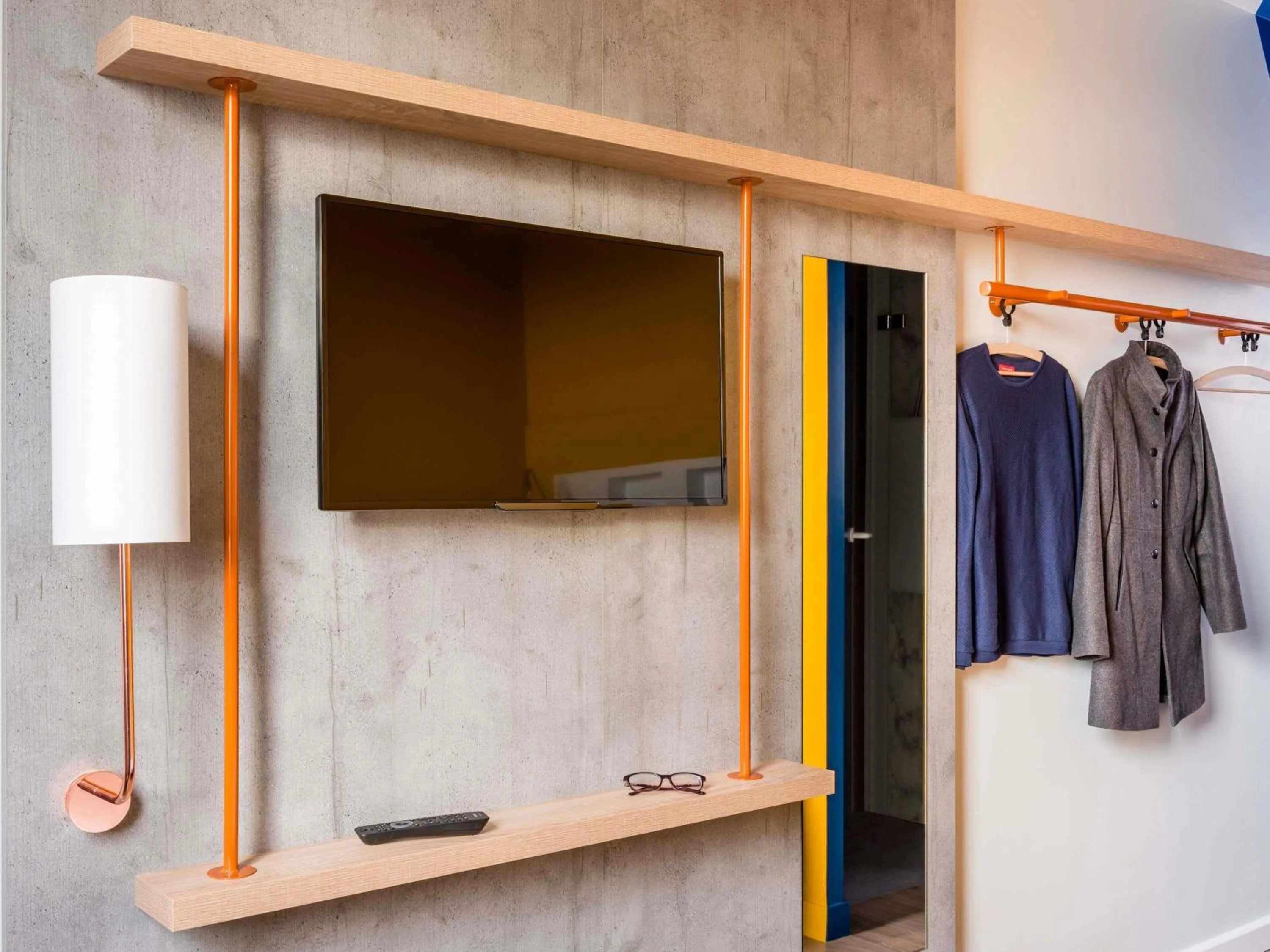 Bedroom in ibis budget Manhuaçu