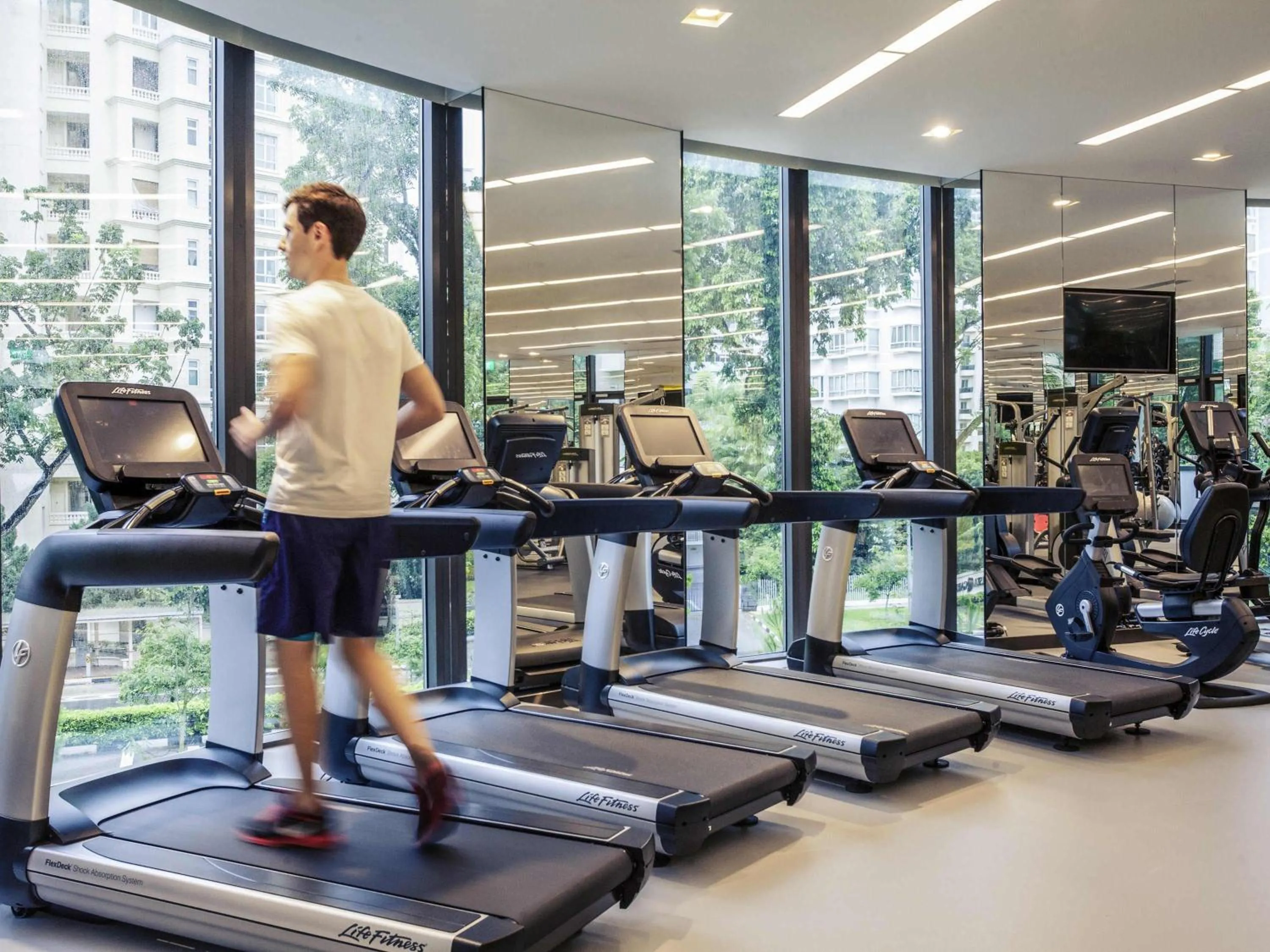 Fitness centre/facilities in Mercure Singapore On Stevens