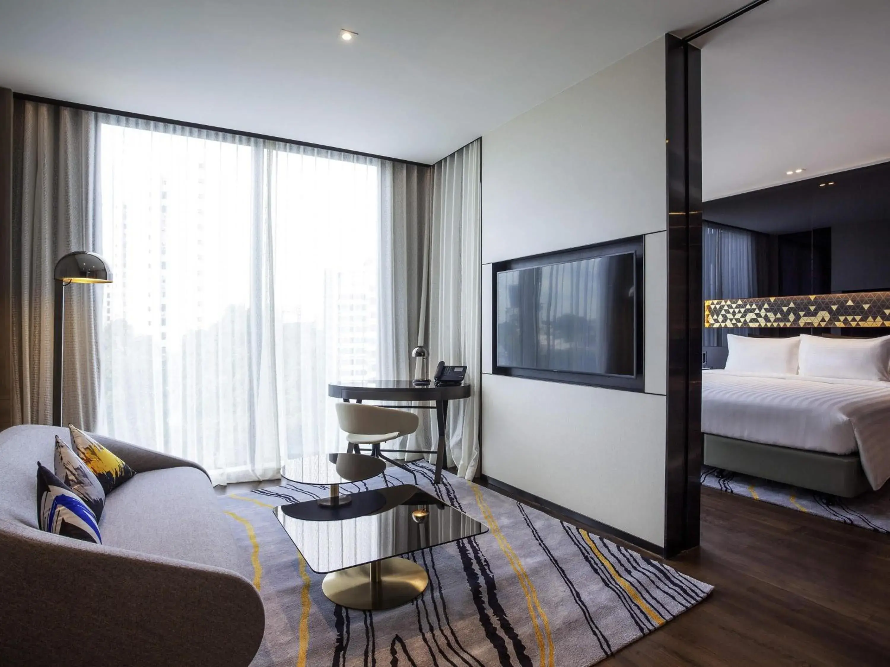 Premier Suite, Lounge Access, Higher Floor, Free Mini-bar in Novotel Singapore On Stevens Premier Suite, Lounge Access, Higher Floor, Free Mini-bar in Novotel Singapore On Stevens