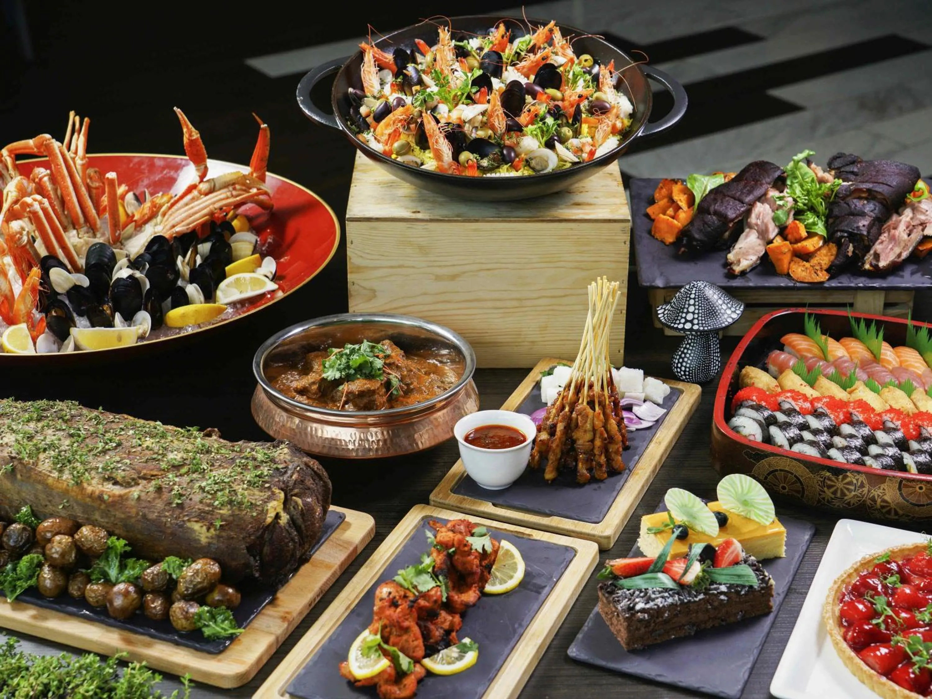 Restaurant/places to eat in Novotel Singapore On Stevens