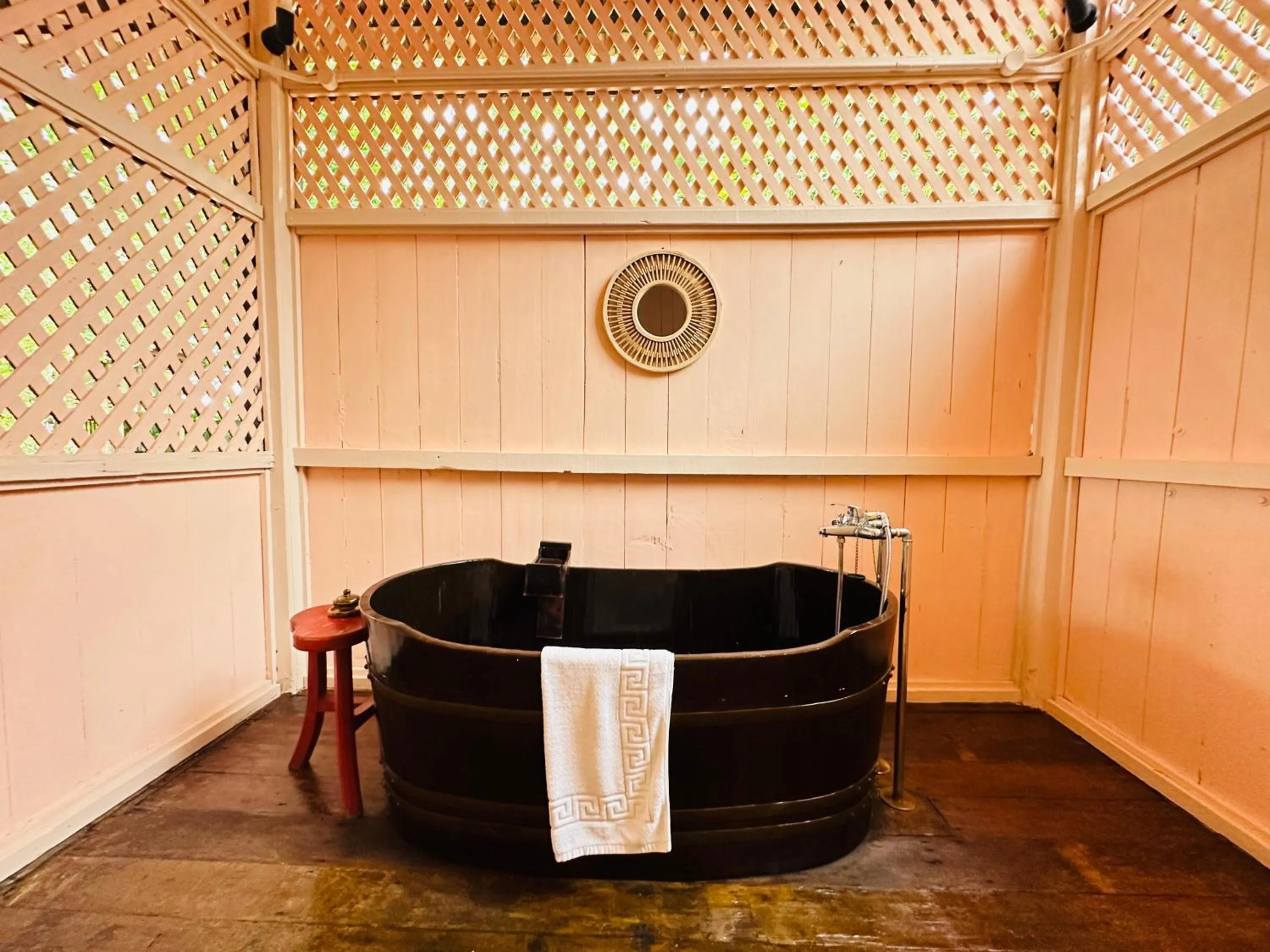 Bath in Temple Tree Resort