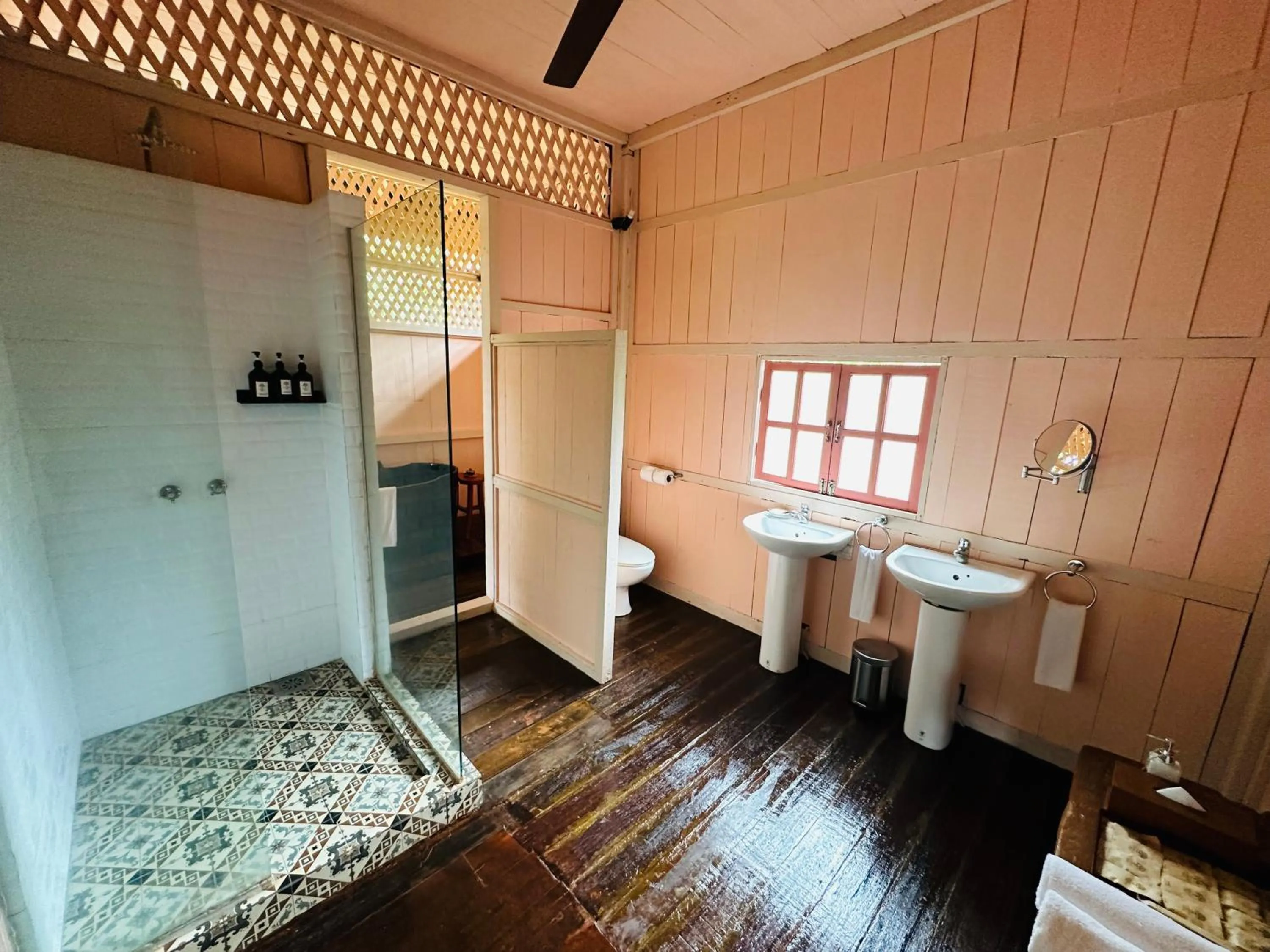 Bathroom in Temple Tree Resort