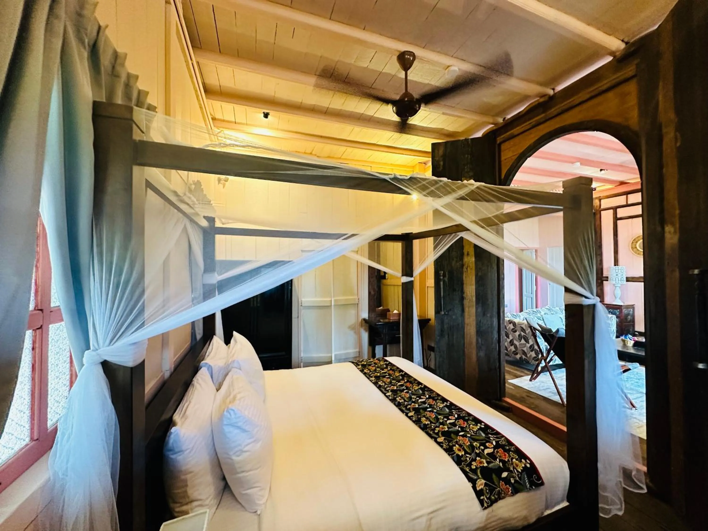 Bedroom, Bed in Temple Tree Resort