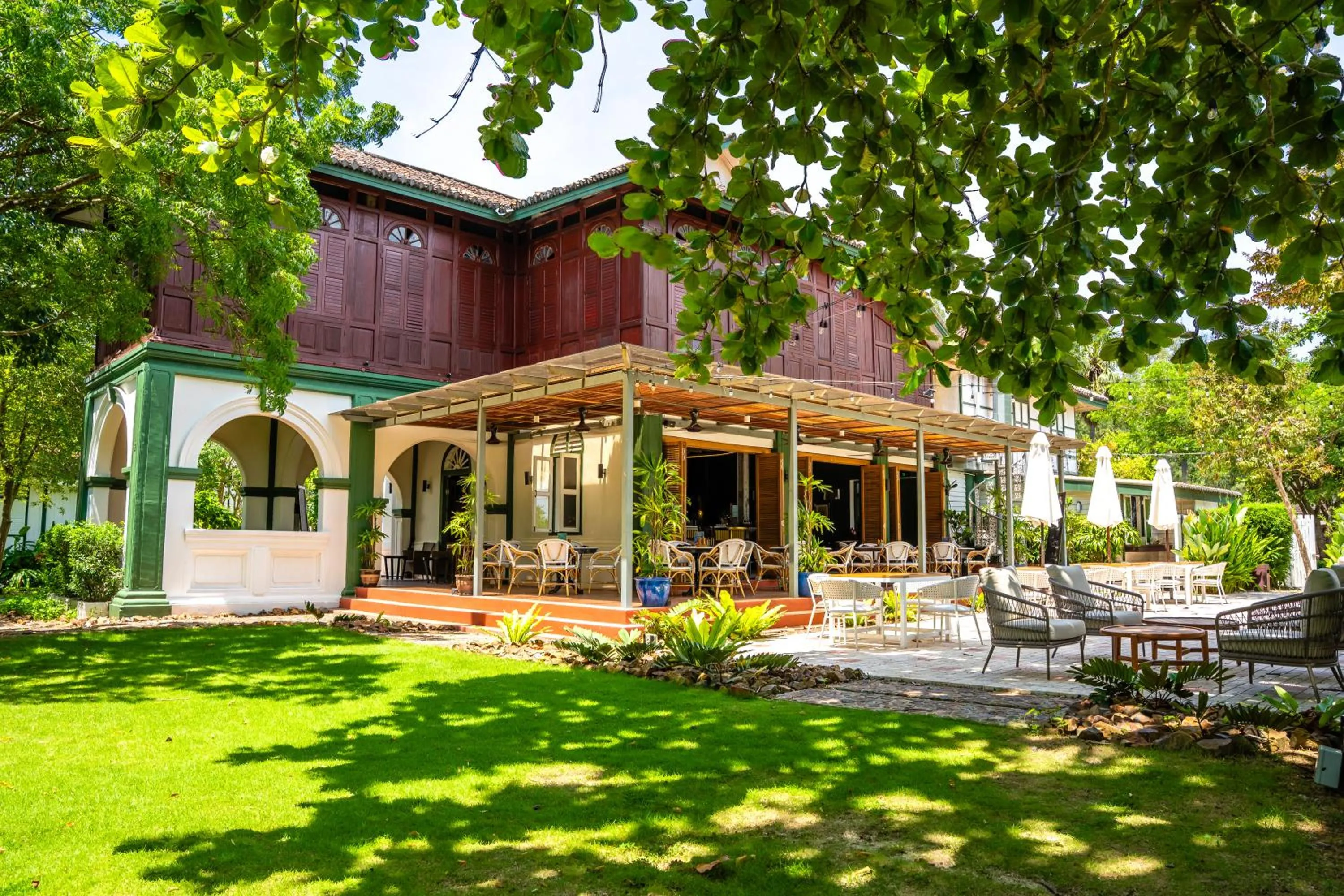 Property building in Temple Tree Resort