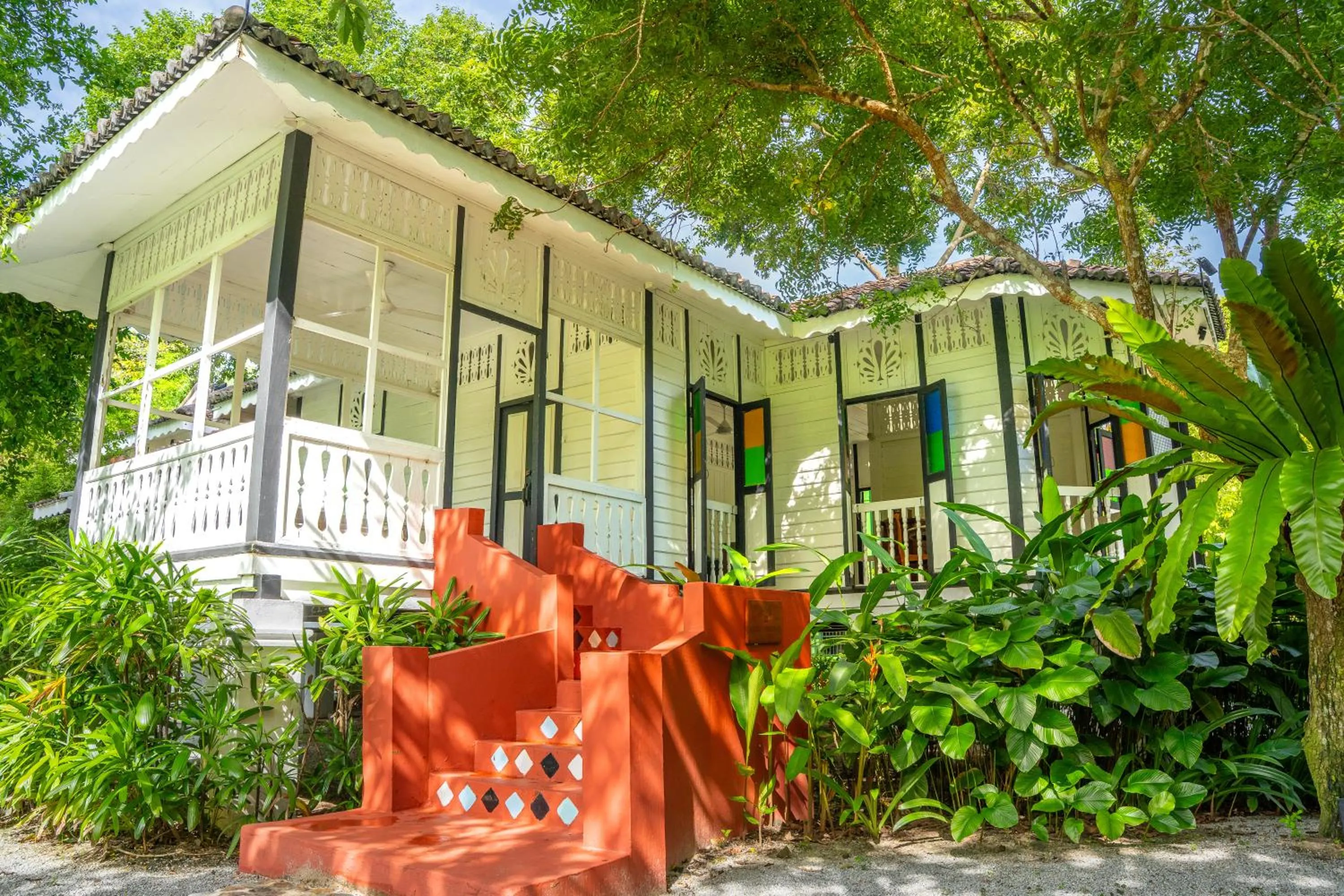 Property building in Temple Tree Resort