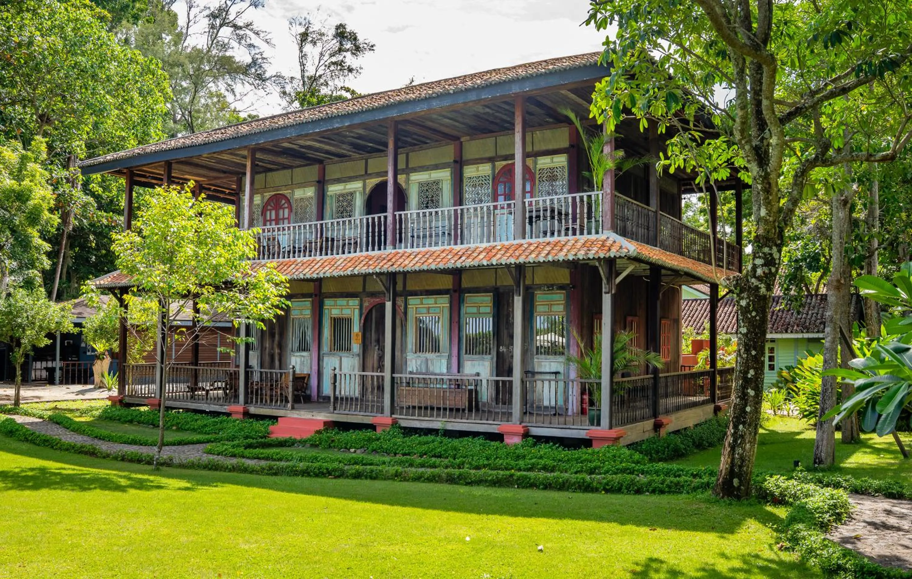 Property building in Temple Tree Resort