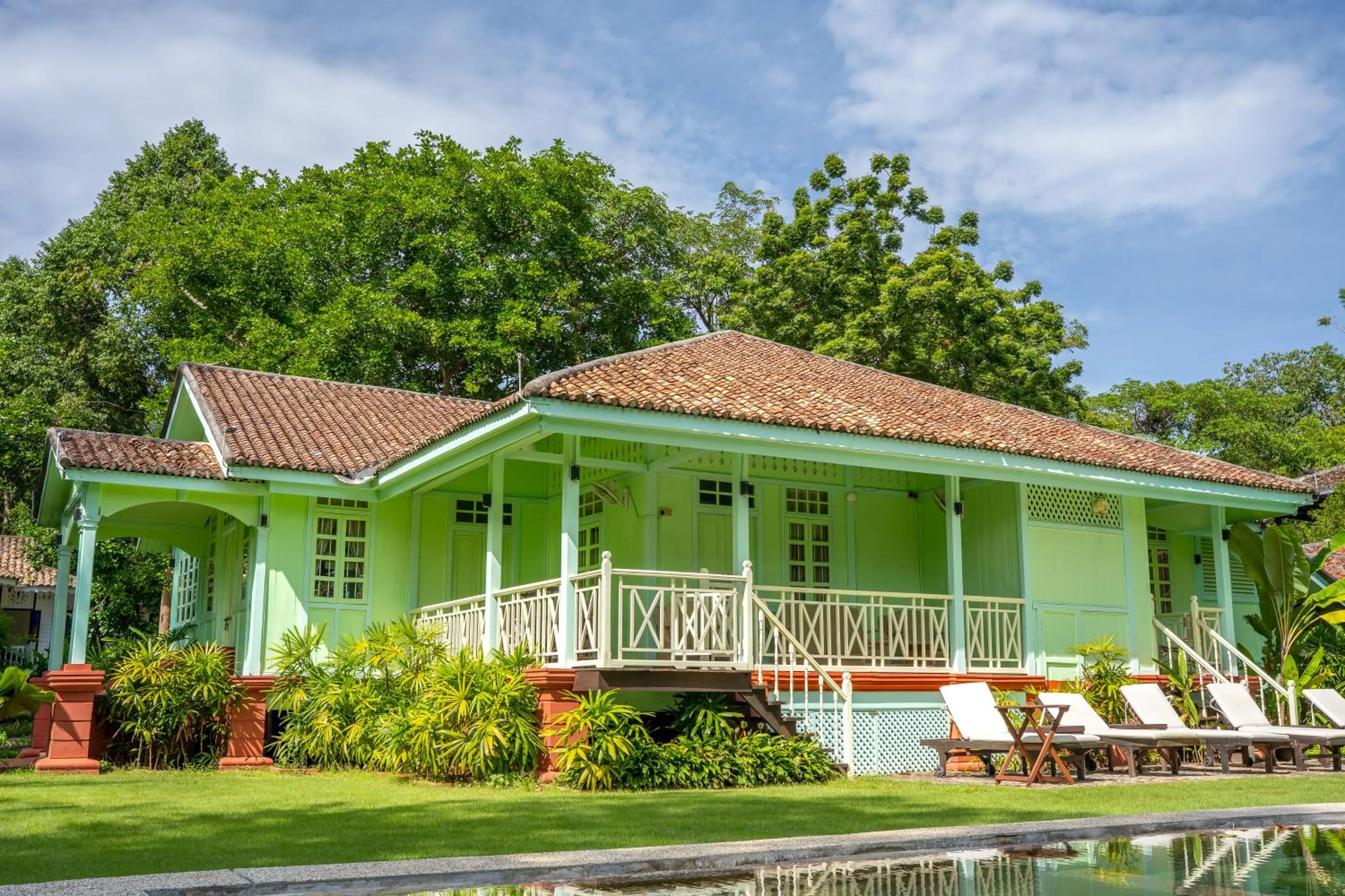 Property building in Temple Tree Resort