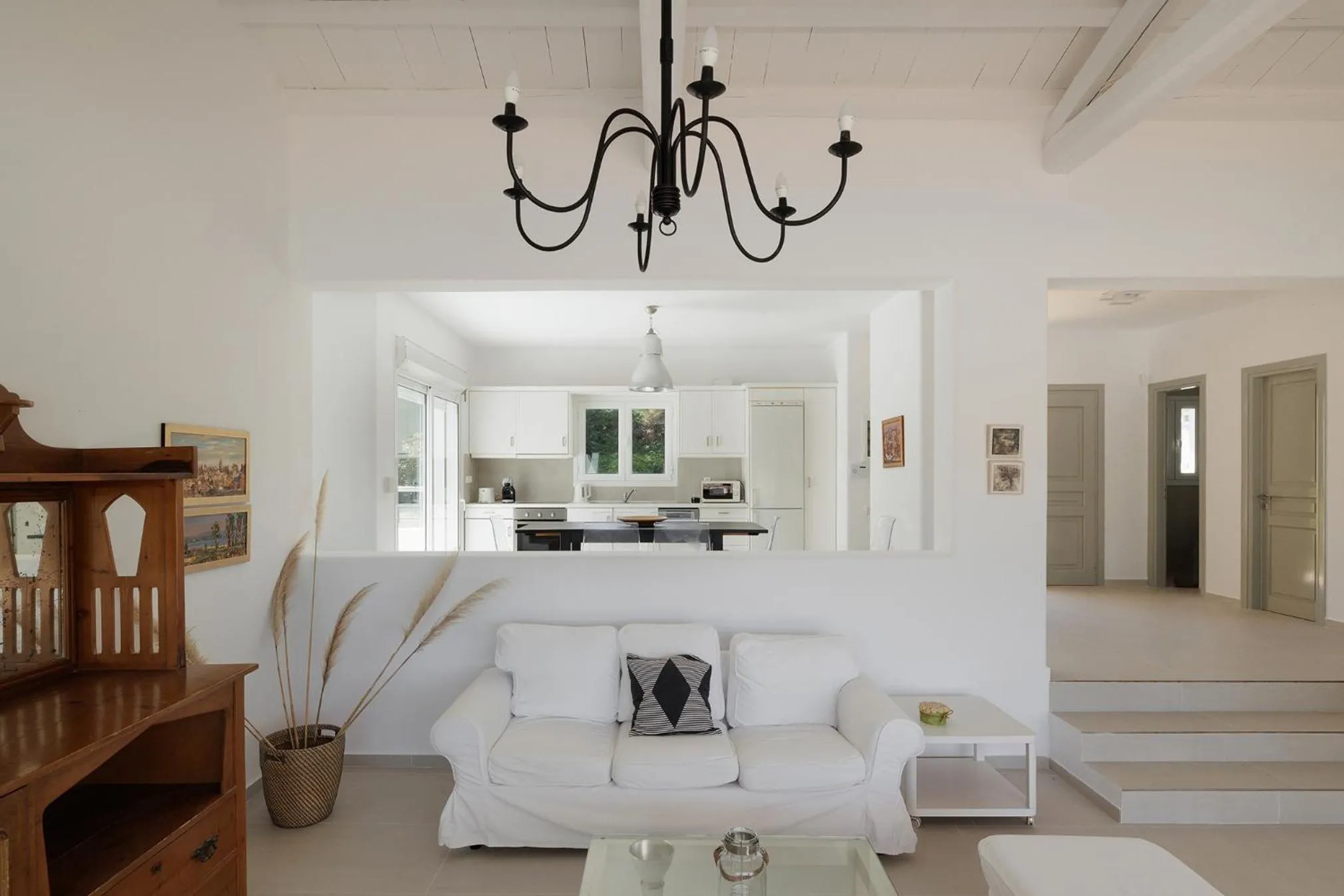 Living room in Villa Levanda by WhiteDream Villas