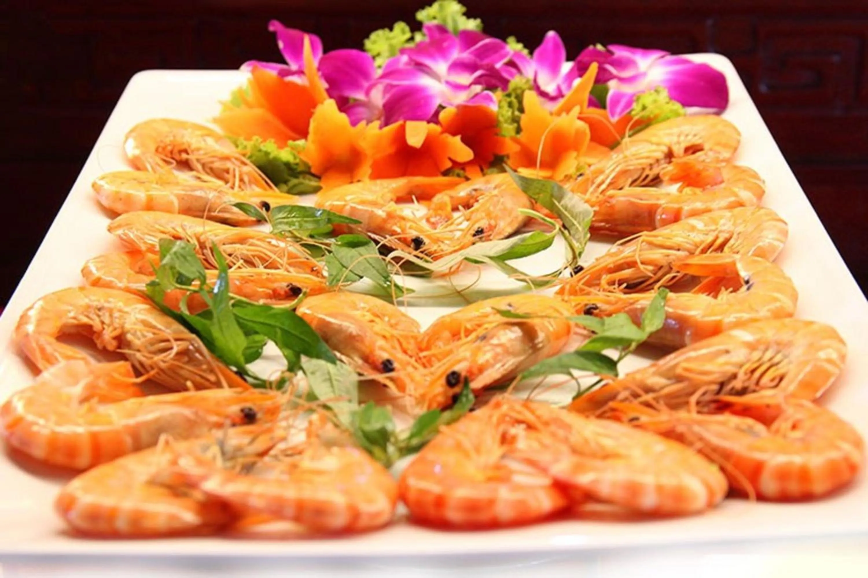 Food close-up in New Pacific Hotel