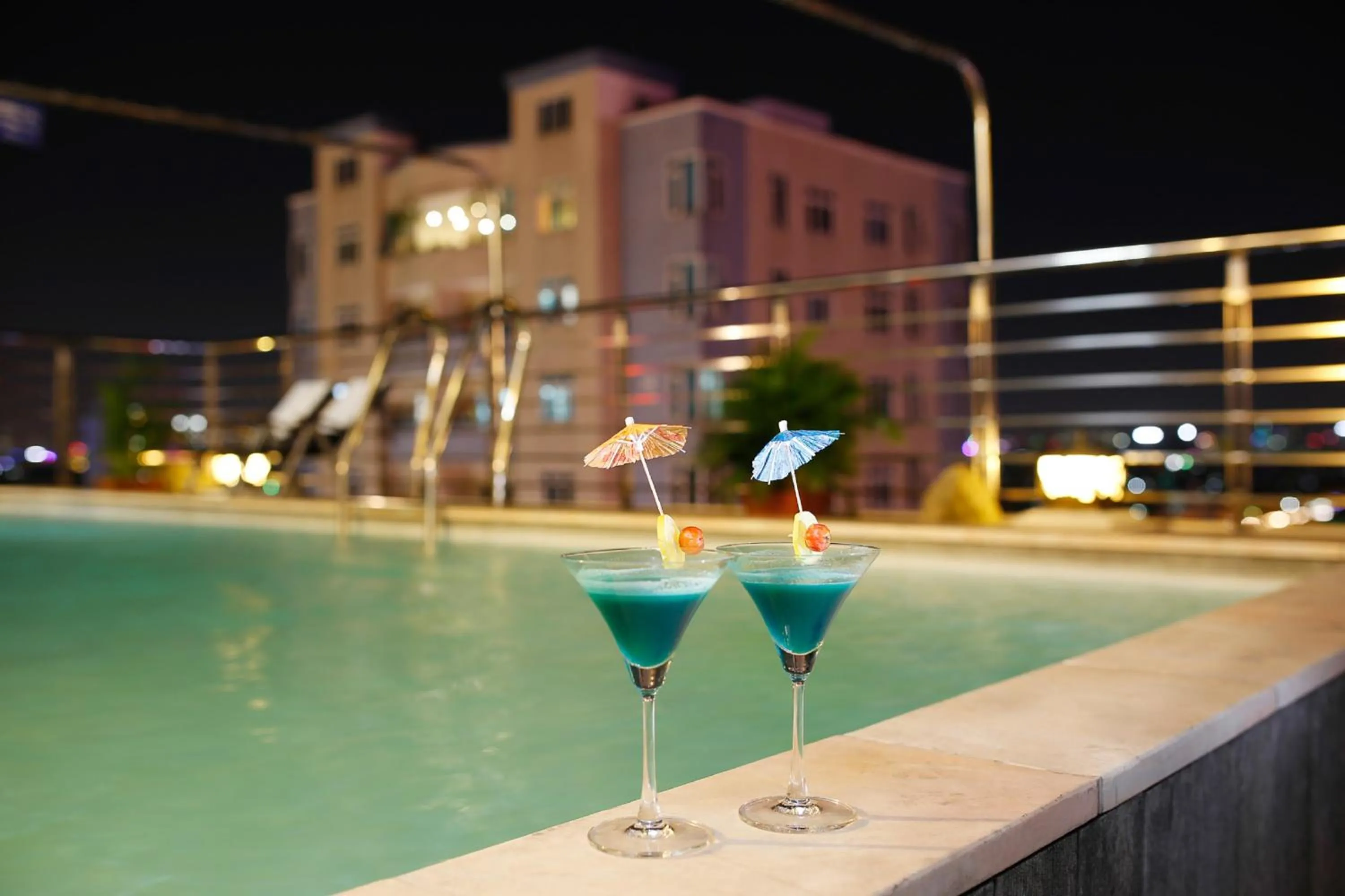 Night in New Pacific Hotel