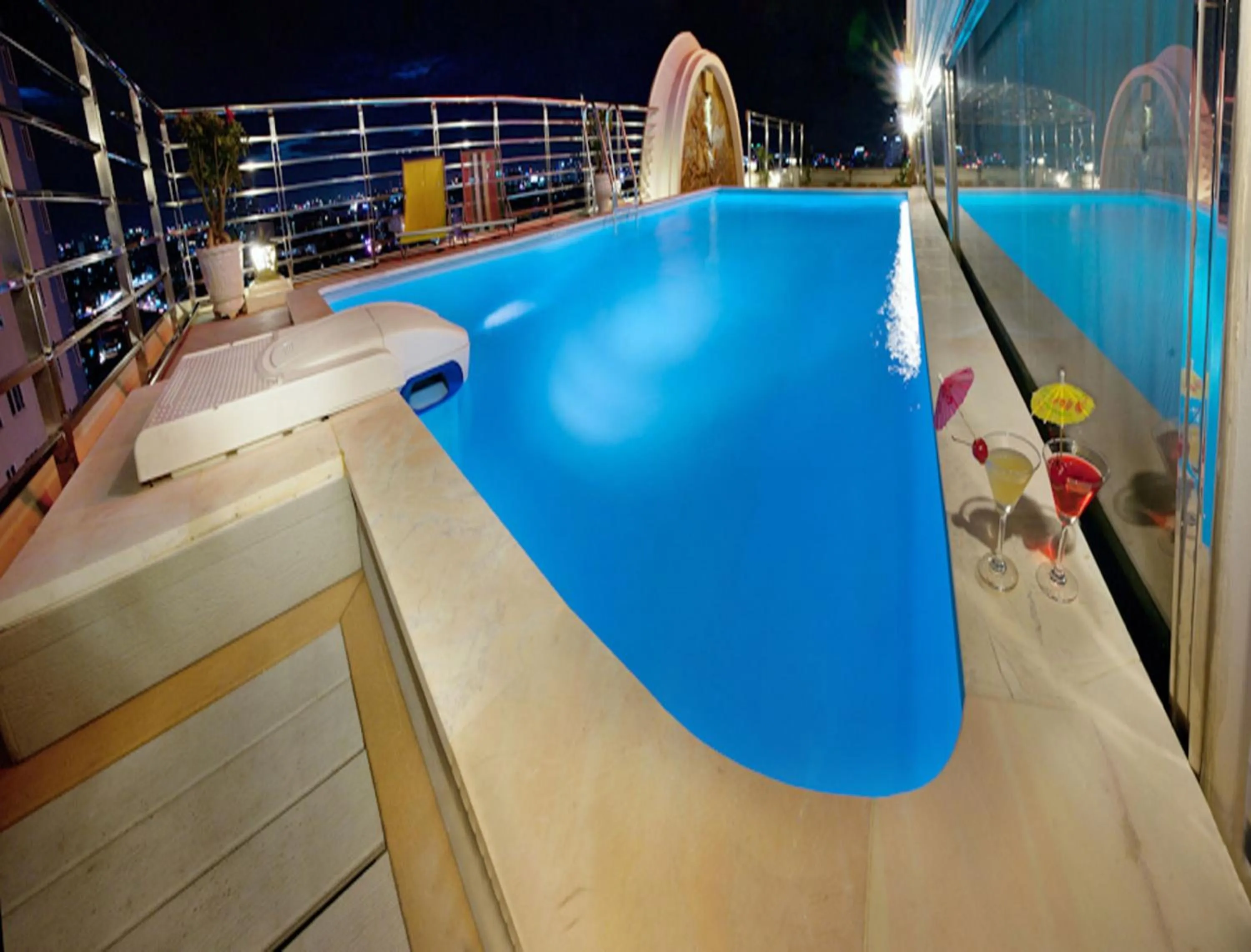 Night in New Pacific Hotel