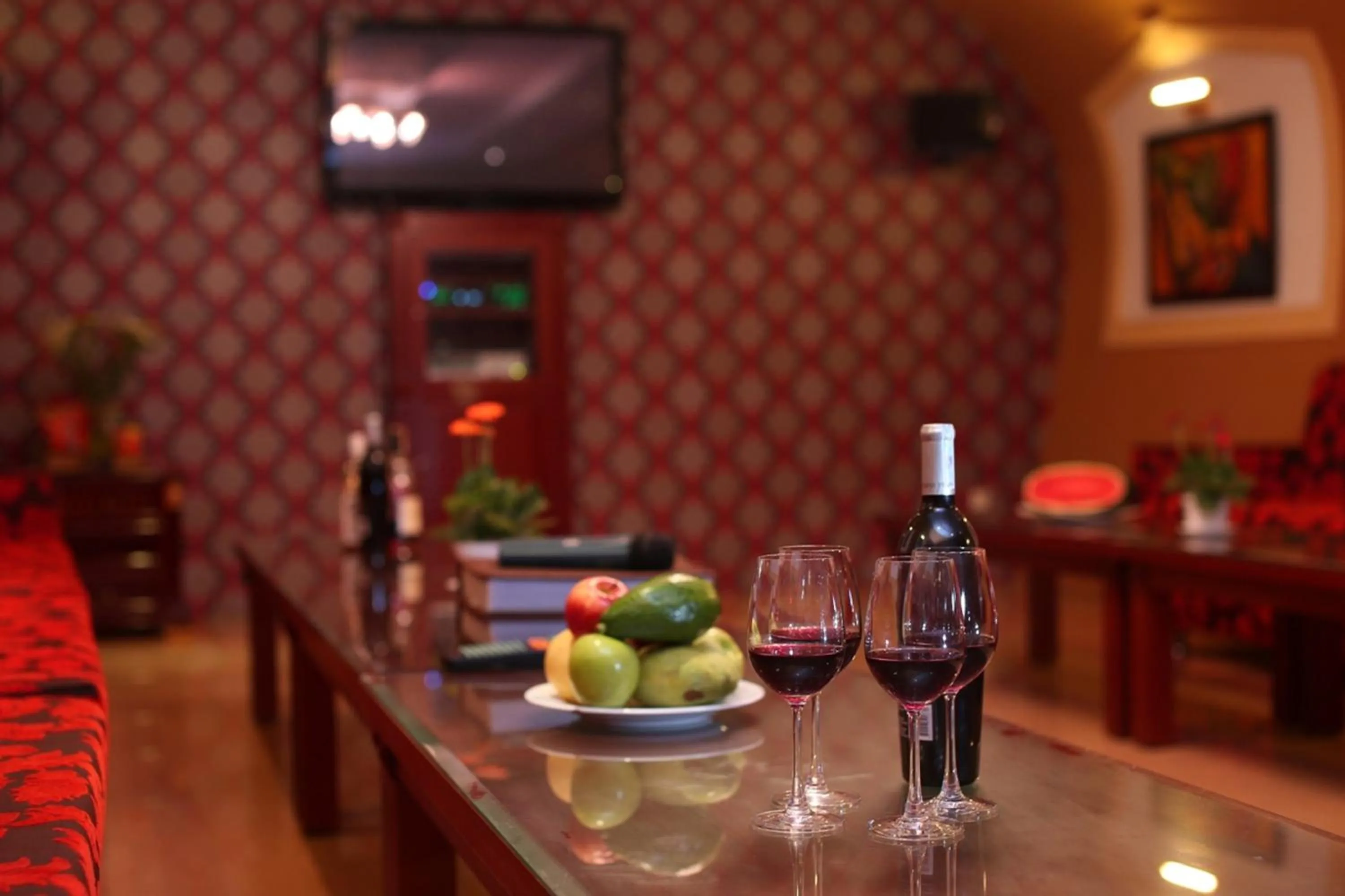 Karaoke in New Pacific Hotel