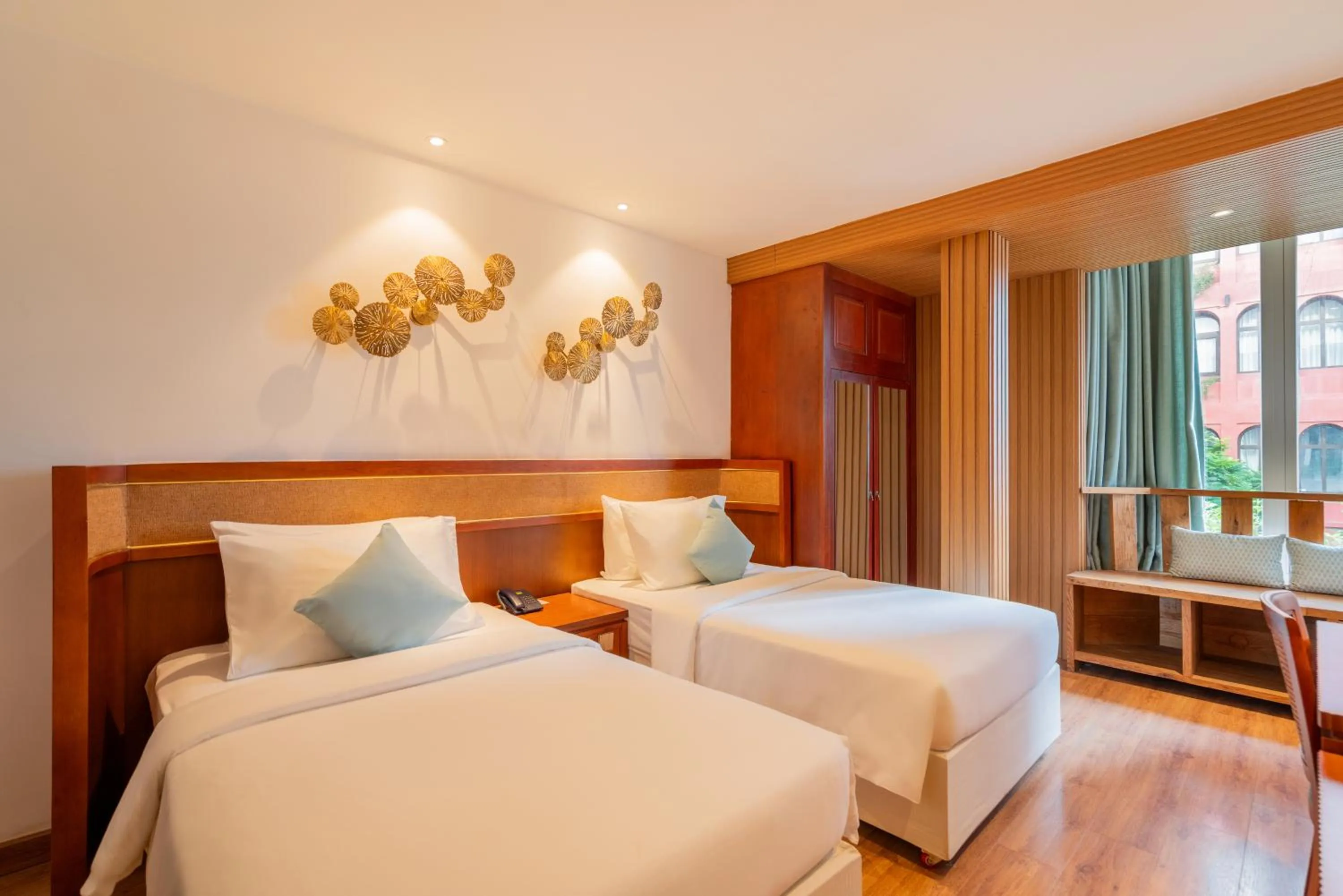 Bed in A&EM Art Hotel