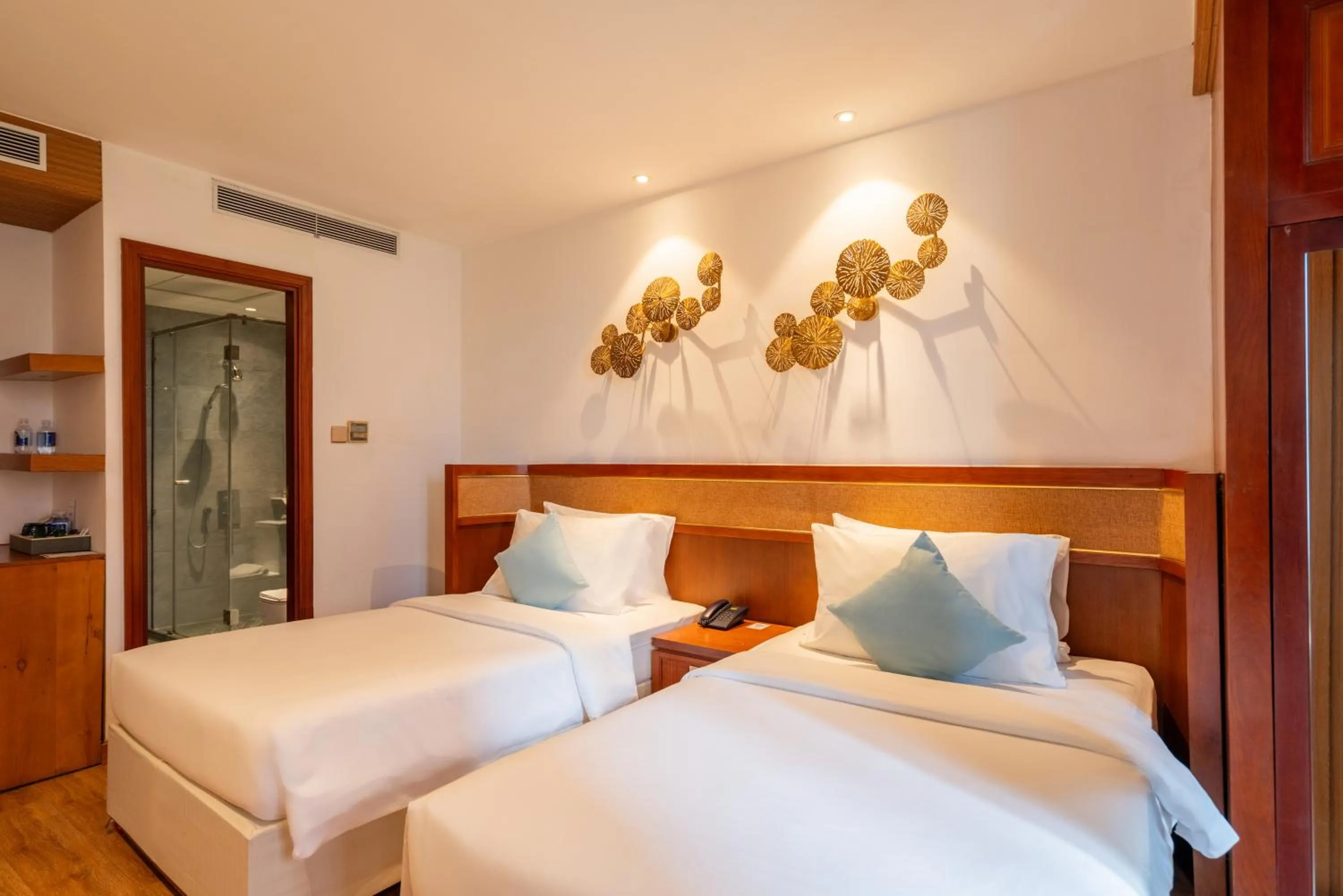 Bed in A&EM Art Hotel