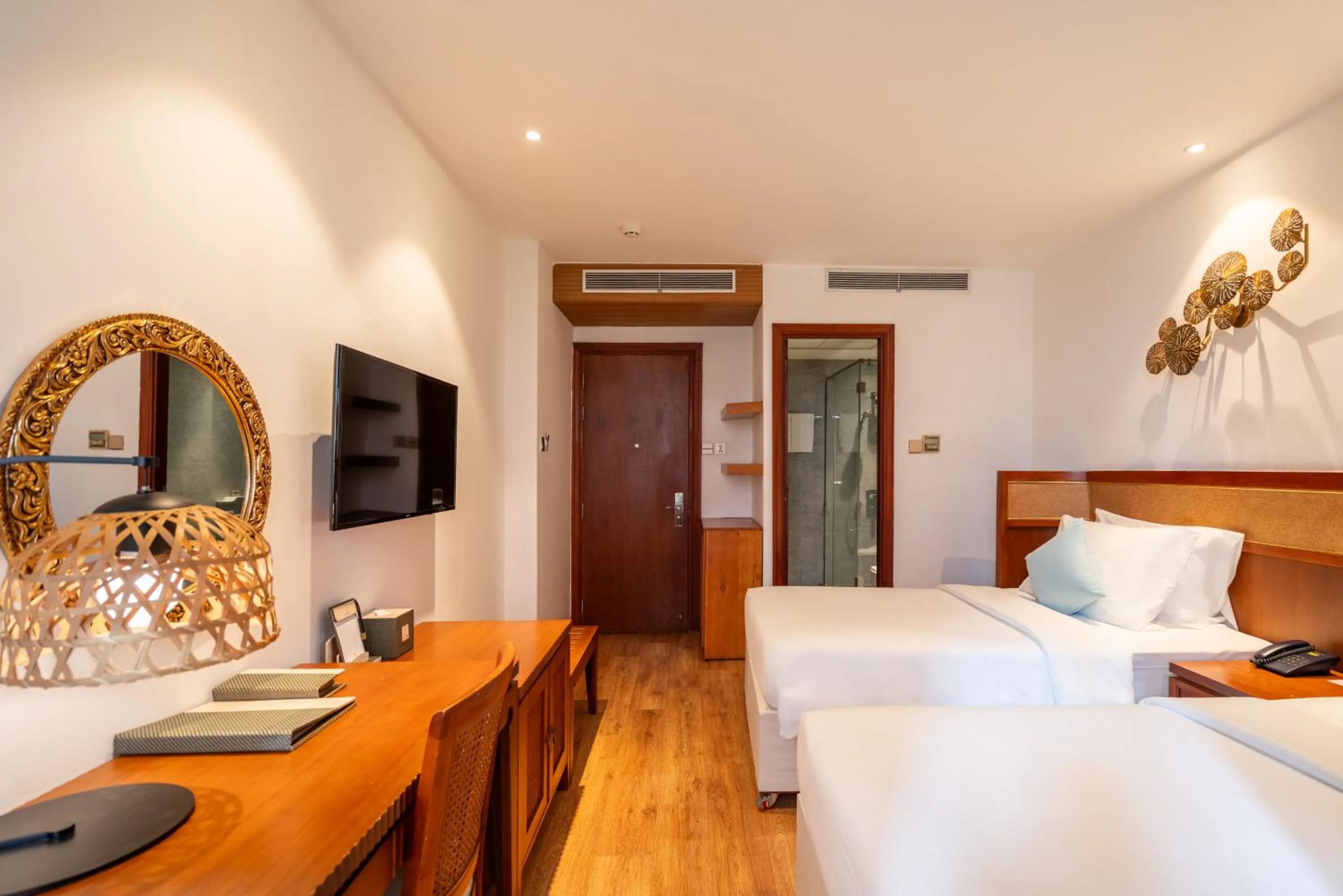 Bed in A&EM Art Hotel