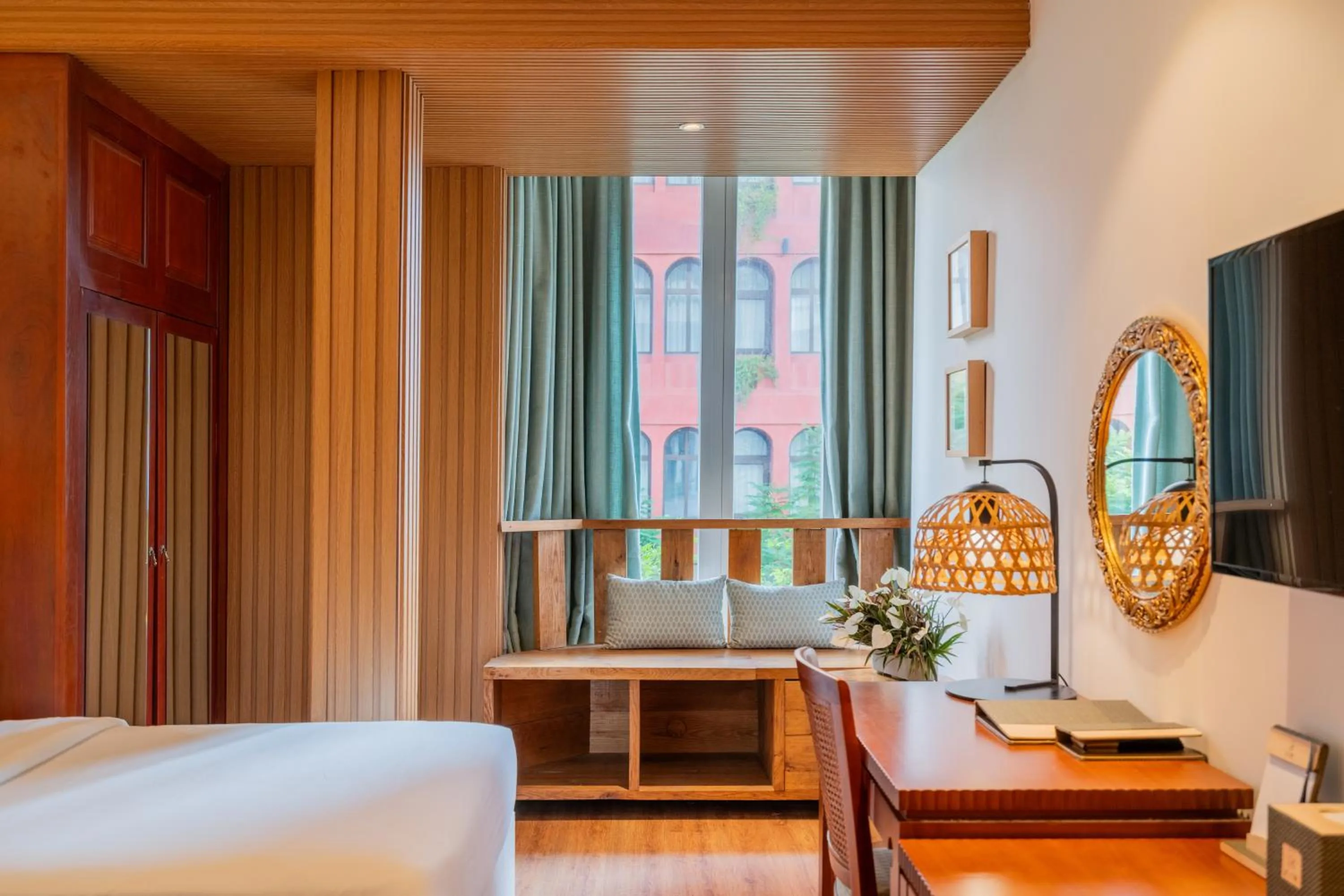 View (from property/room), Bed in A&EM Art Hotel