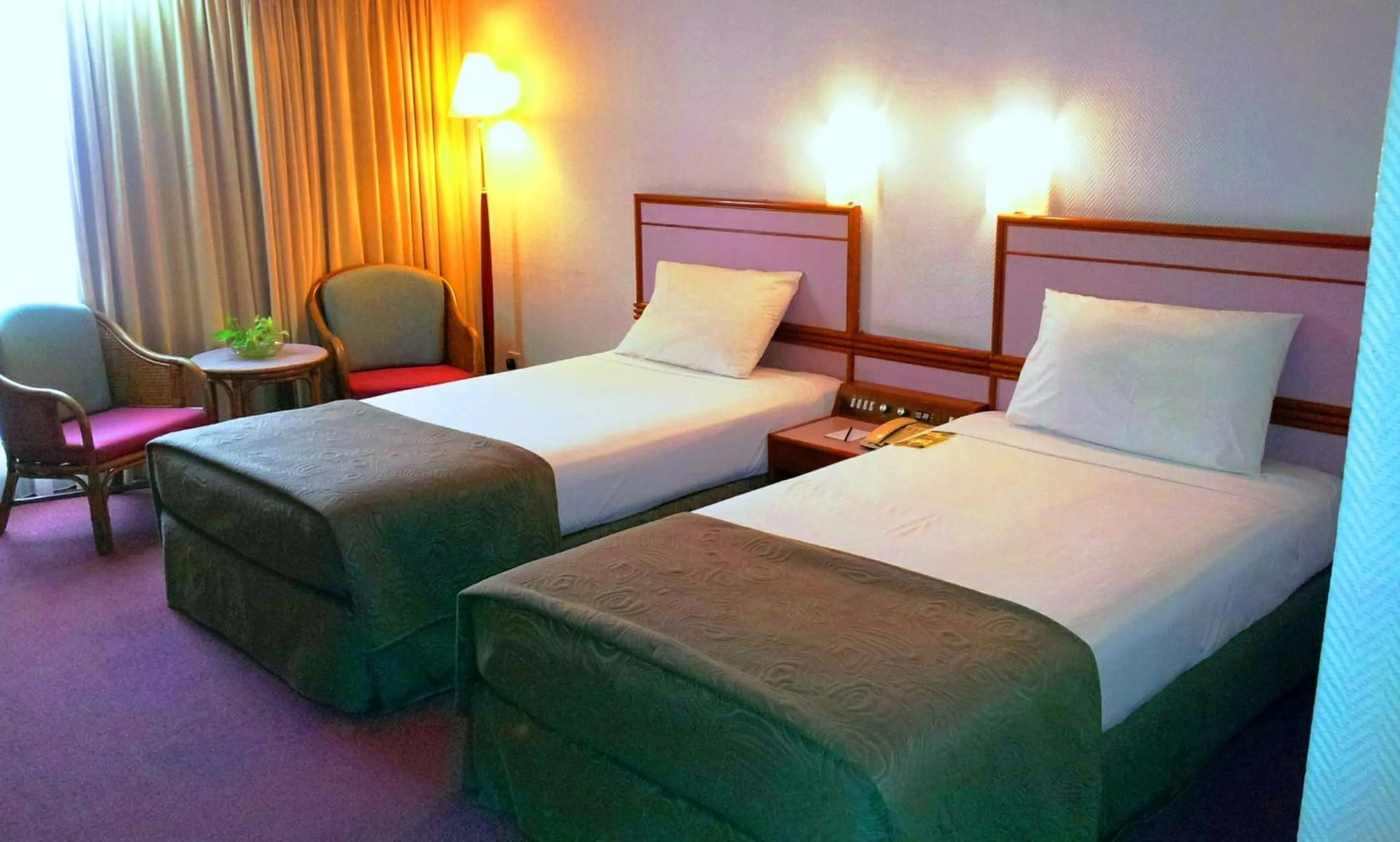 Bed in Hotel Grand Continental Kuantan
