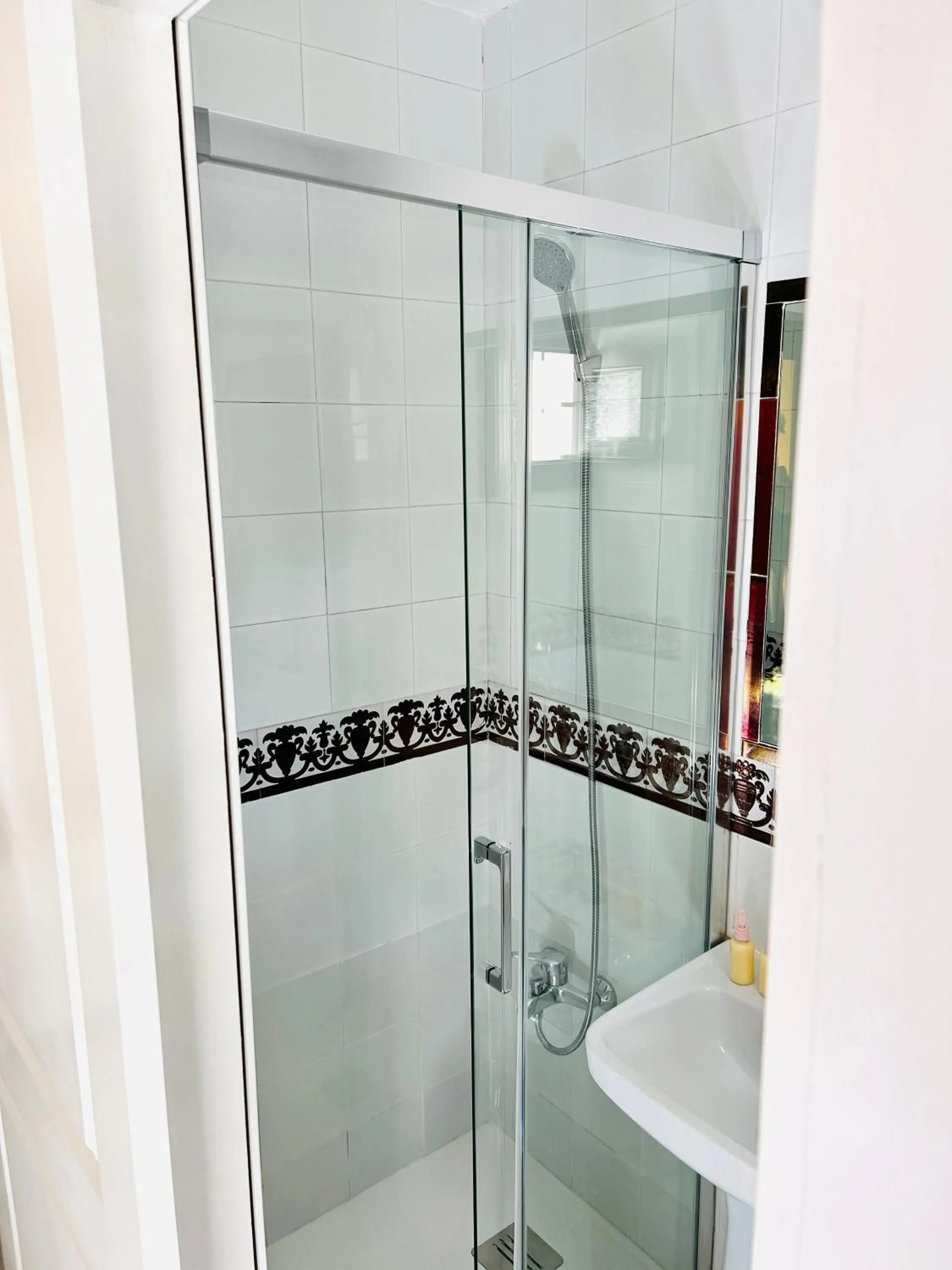 Shower in Hotelito Suecia