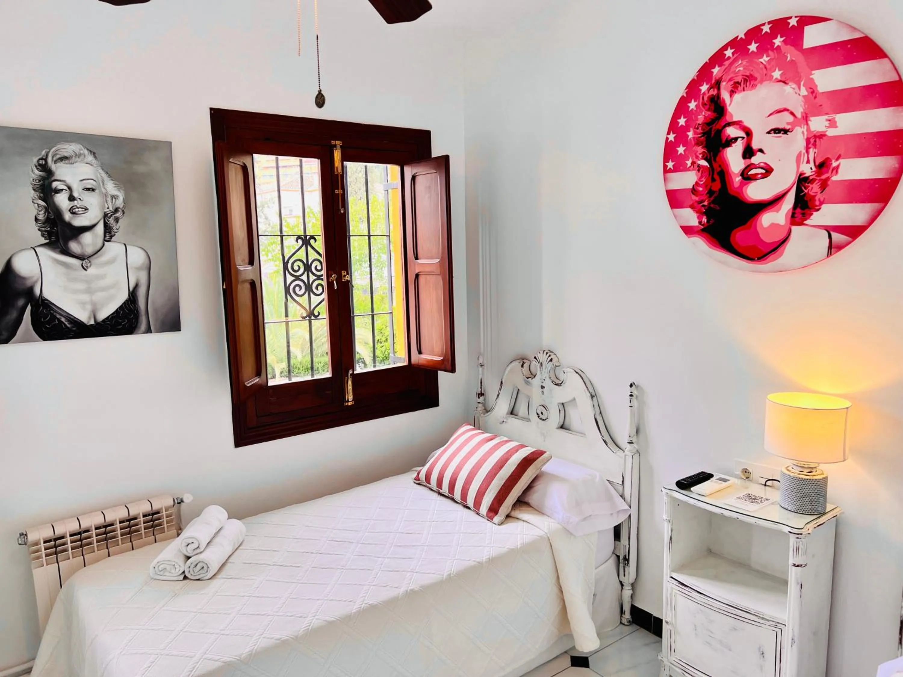 Bed in Hotelito Suecia