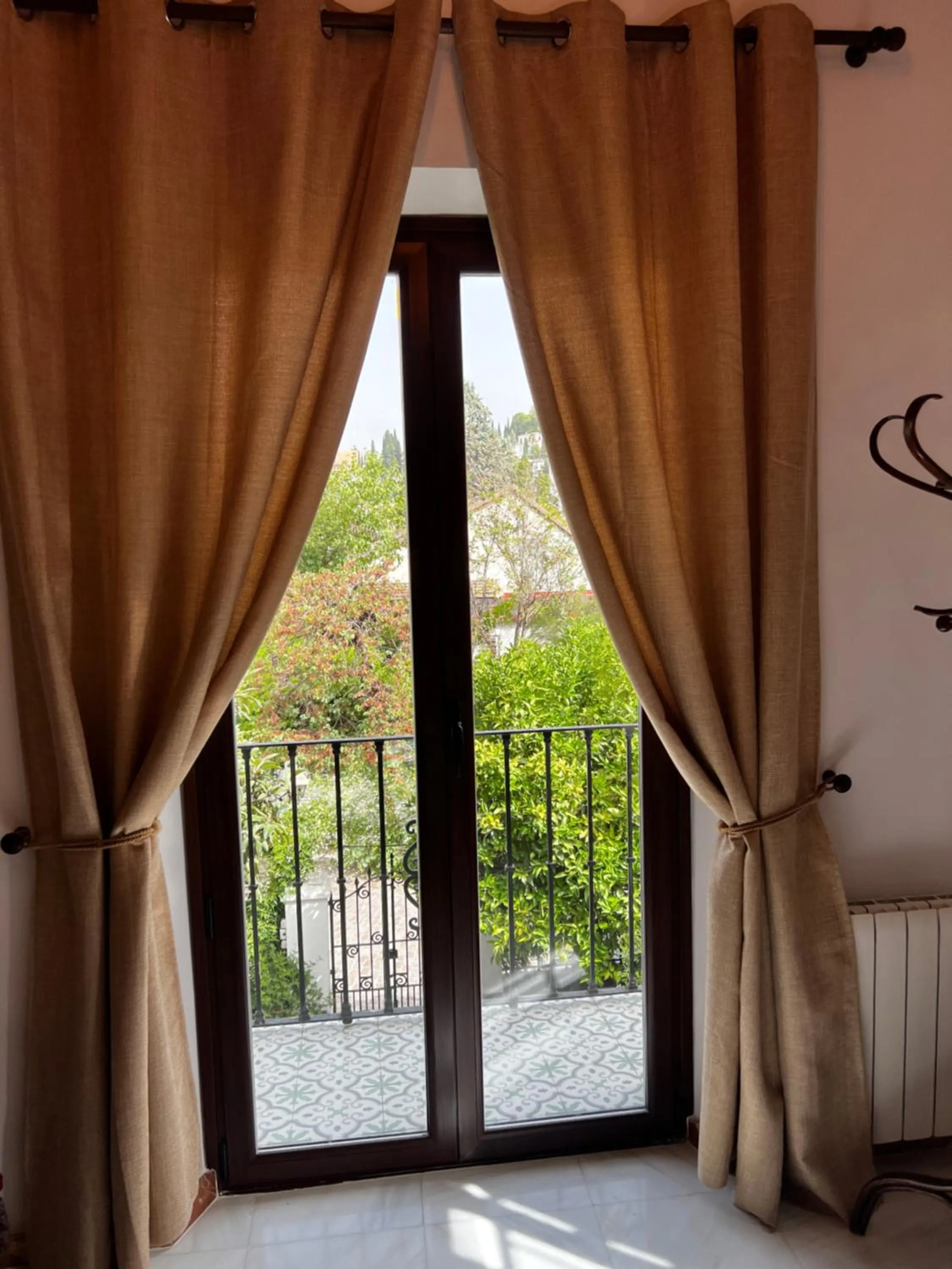 Balcony/Terrace in Hotelito Suecia