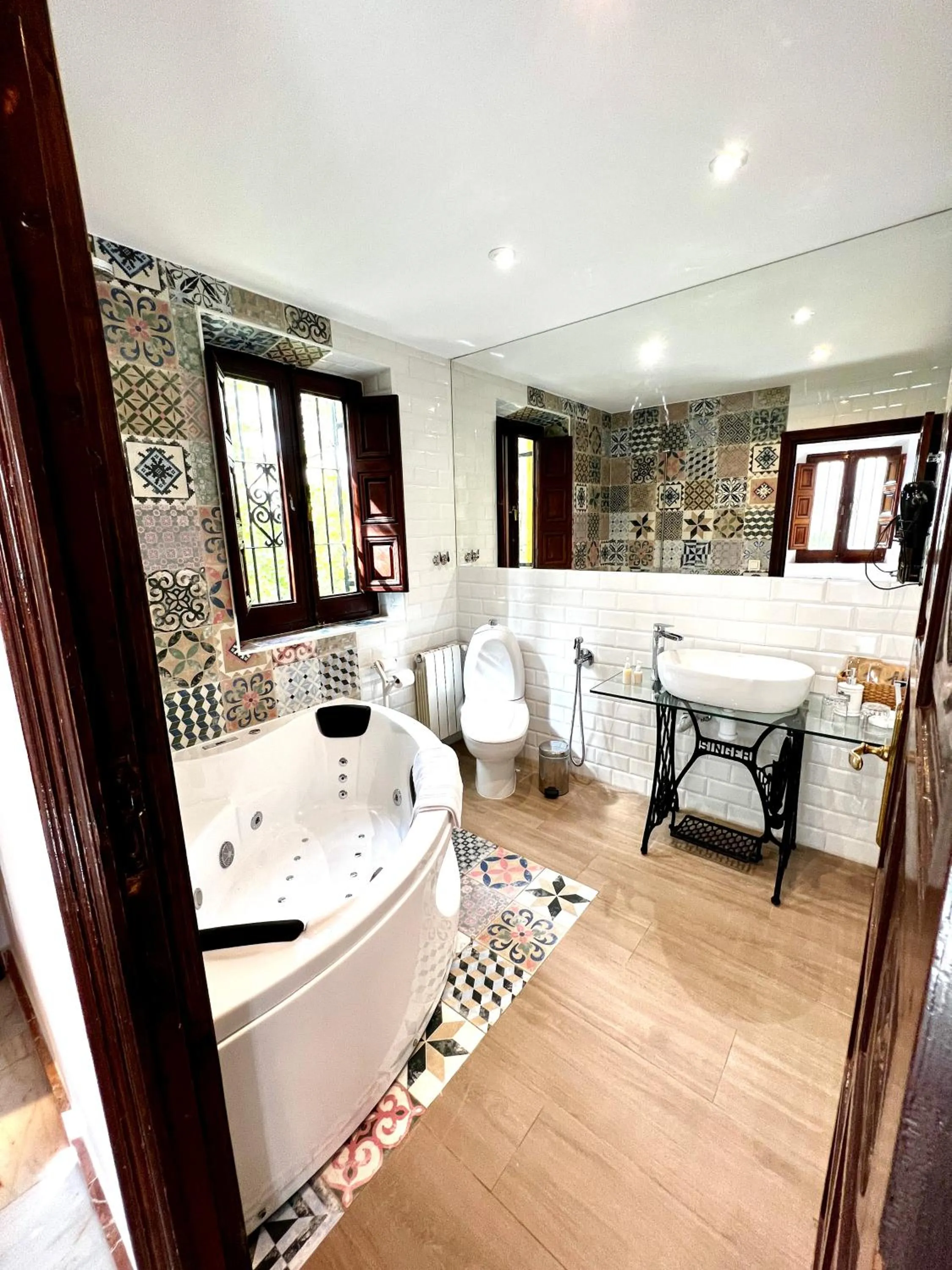 Hot Tub in Hotelito Suecia