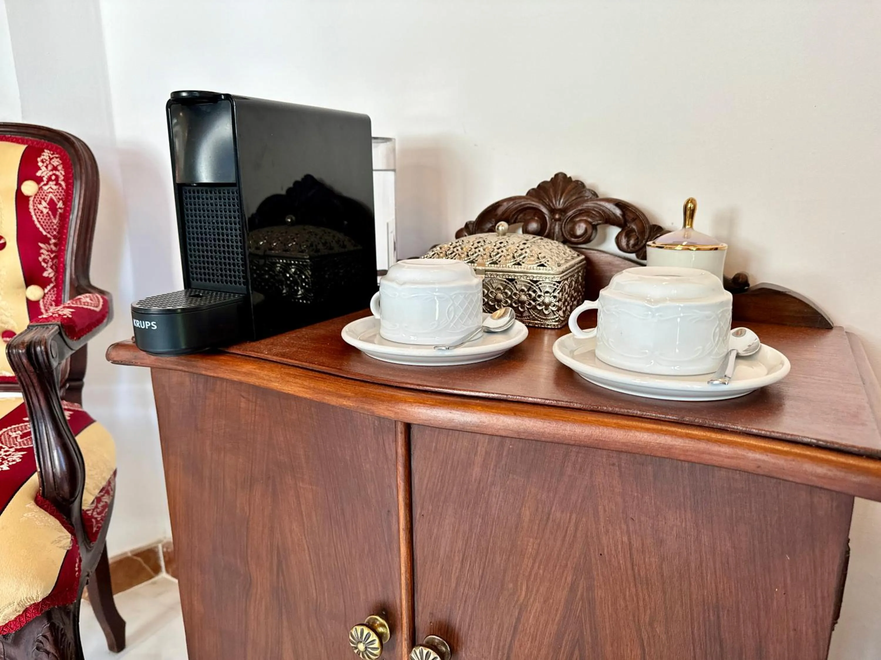 Coffee/tea facilities in Hotelito Suecia