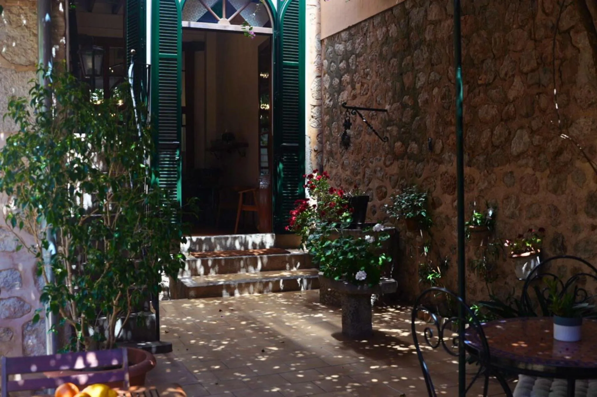 Garden in Hotel Casa Bougainvillea