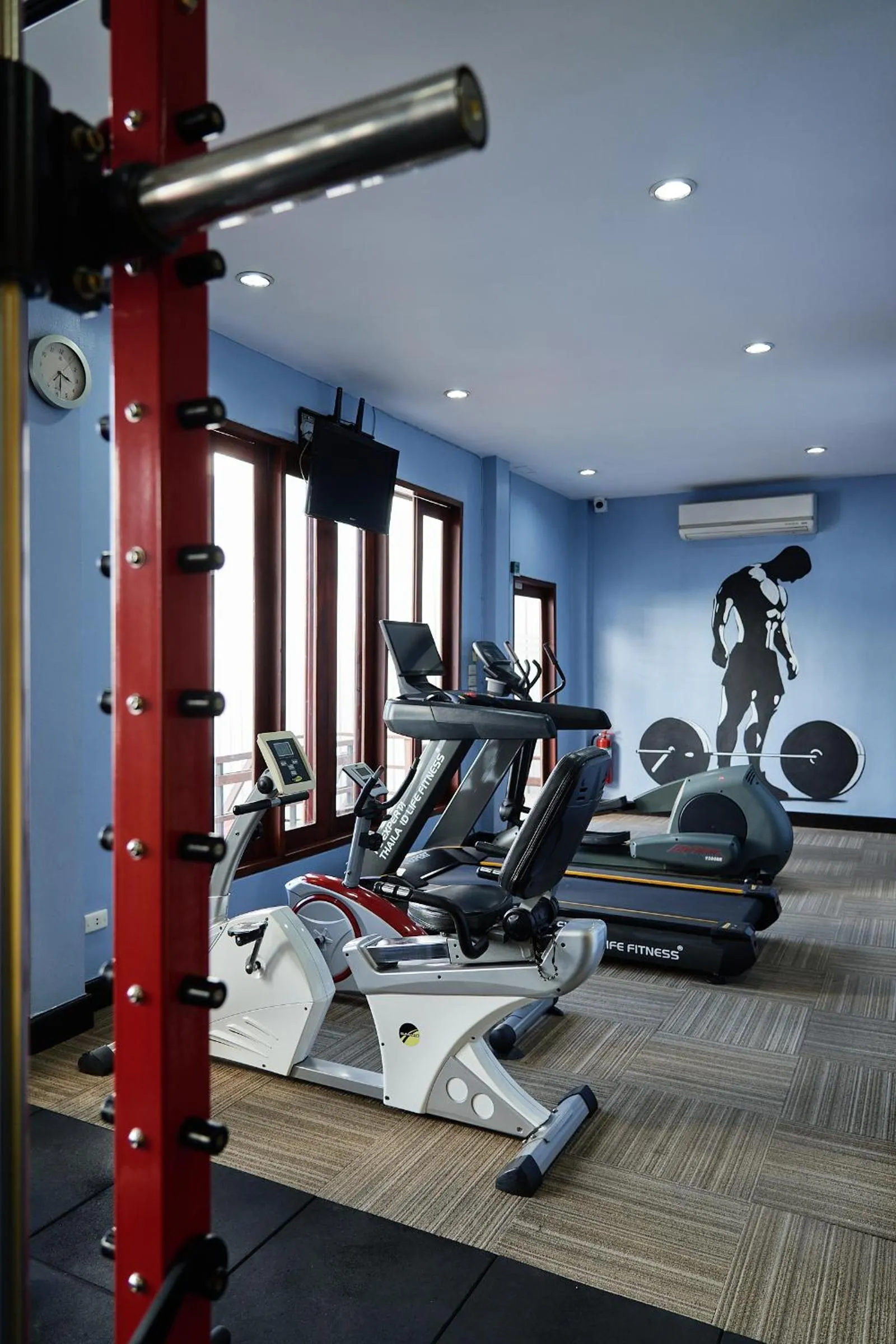 Fitness centre/facilities in Le Charme Vientiane Hotel