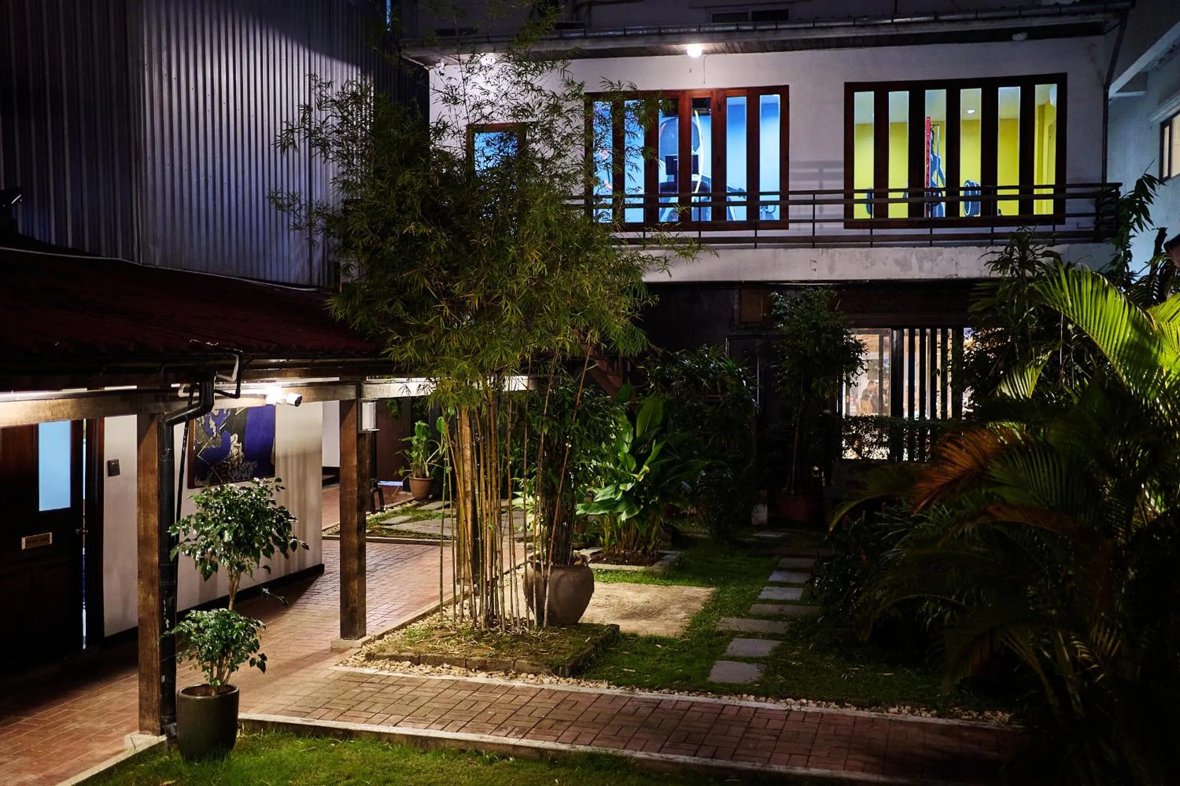 Garden view in Le Charme Vientiane Hotel