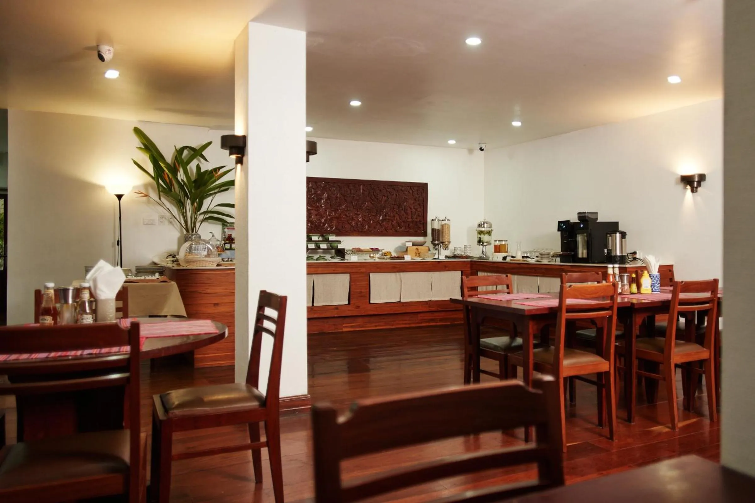 Breakfast in Le Charme Vientiane Hotel