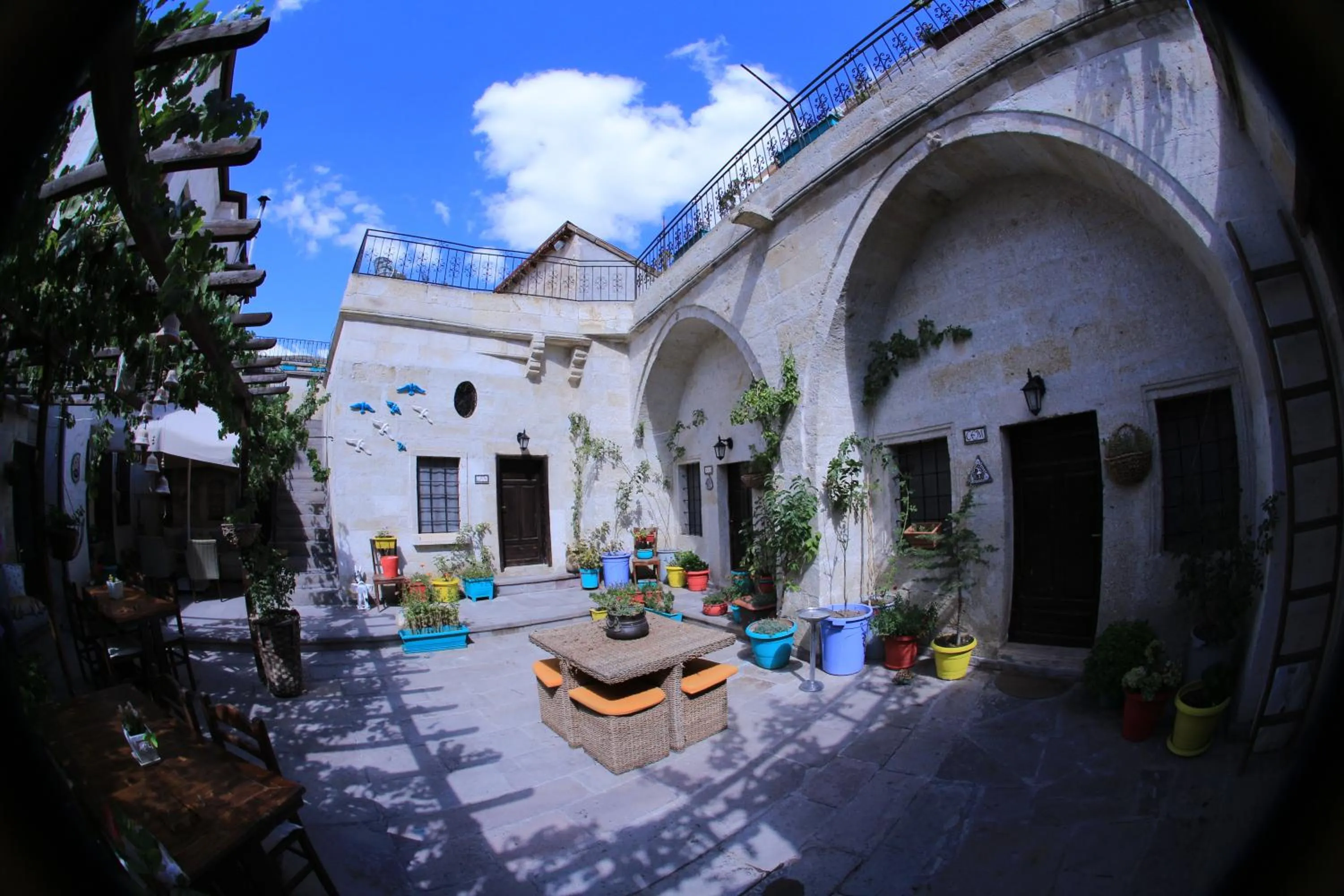 Garden in Urgup Konak Hotel