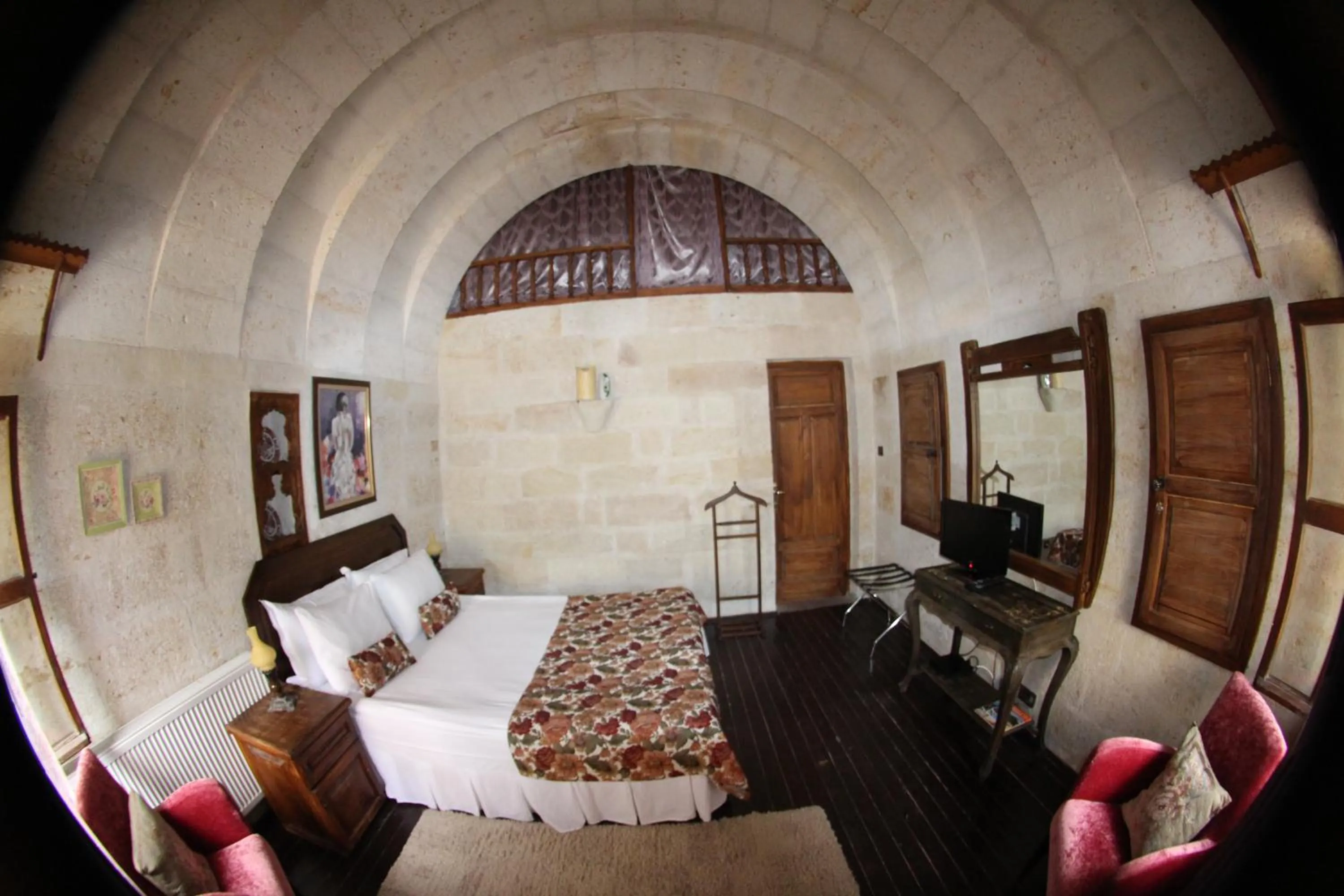 Bed in Urgup Konak Hotel