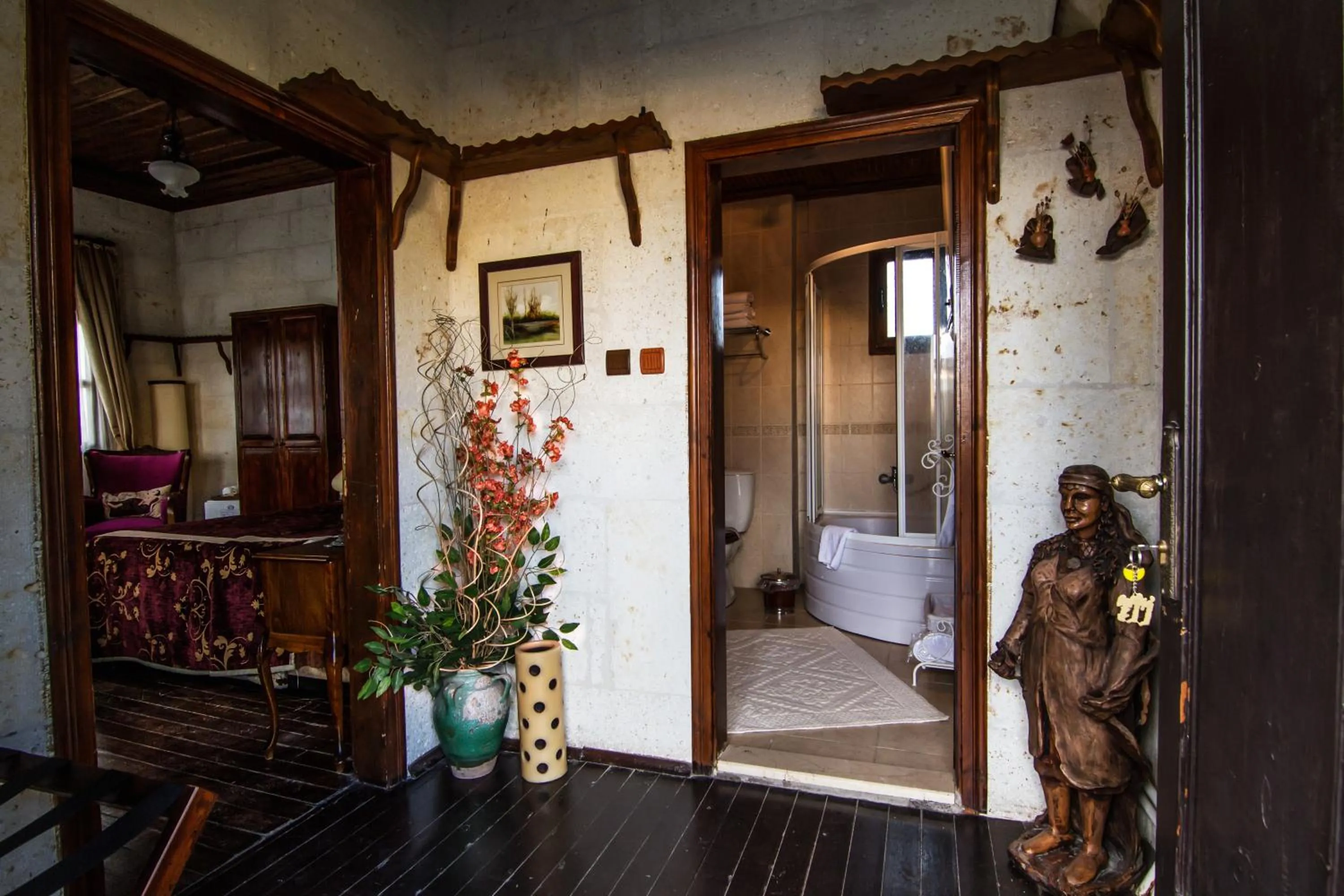 Bedroom, Bed in Urgup Konak Hotel