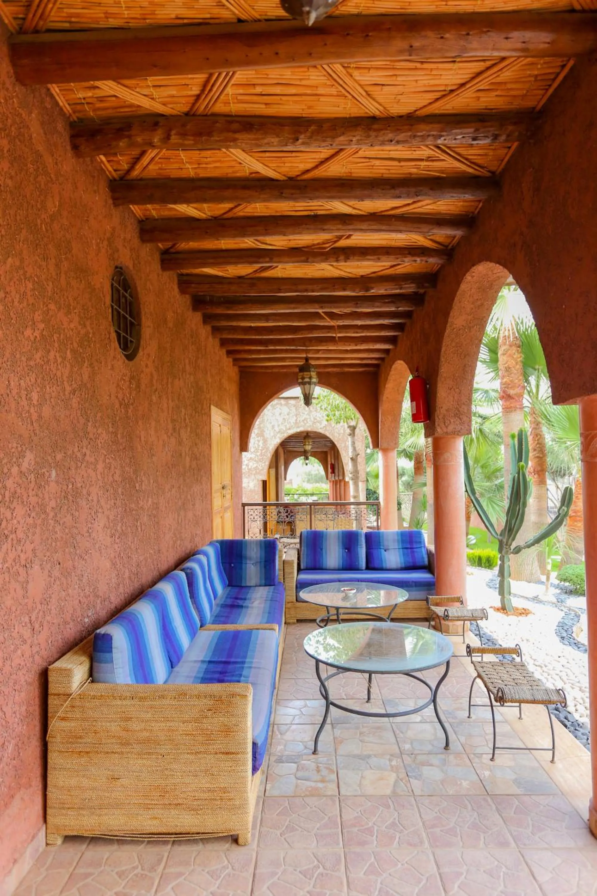 Patio in Chez Mamouchthka