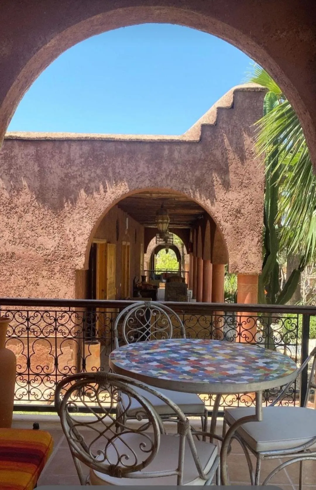 Balcony/Terrace in Chez Mamouchthka