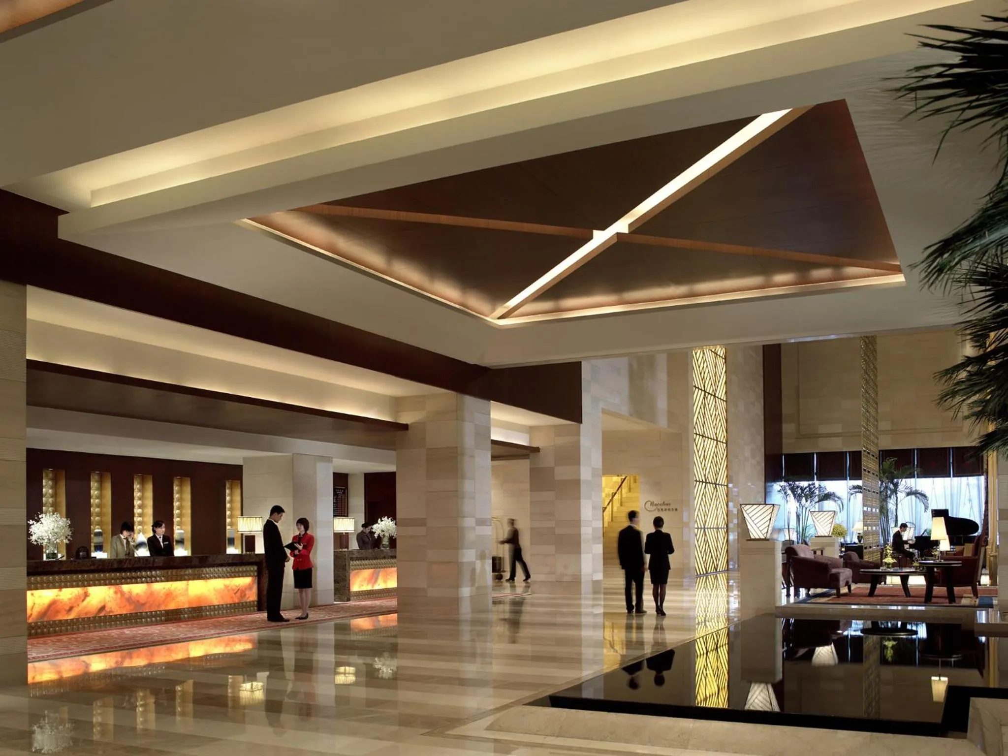 Lobby or reception in voco Changzhou Fudu