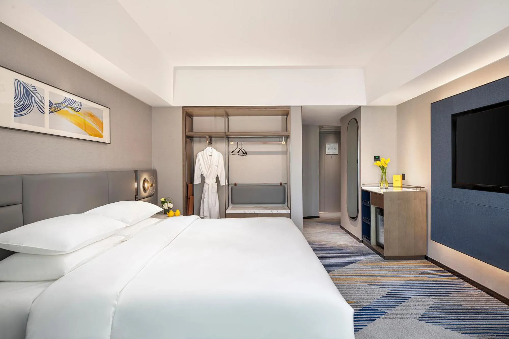 Photo of the whole room, Bed in voco Changzhou Fudu